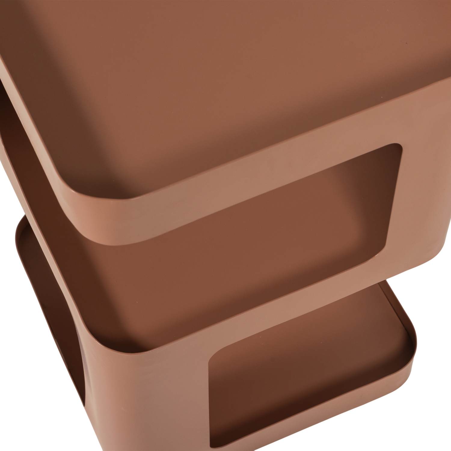 Bočný stolík RIV lososový