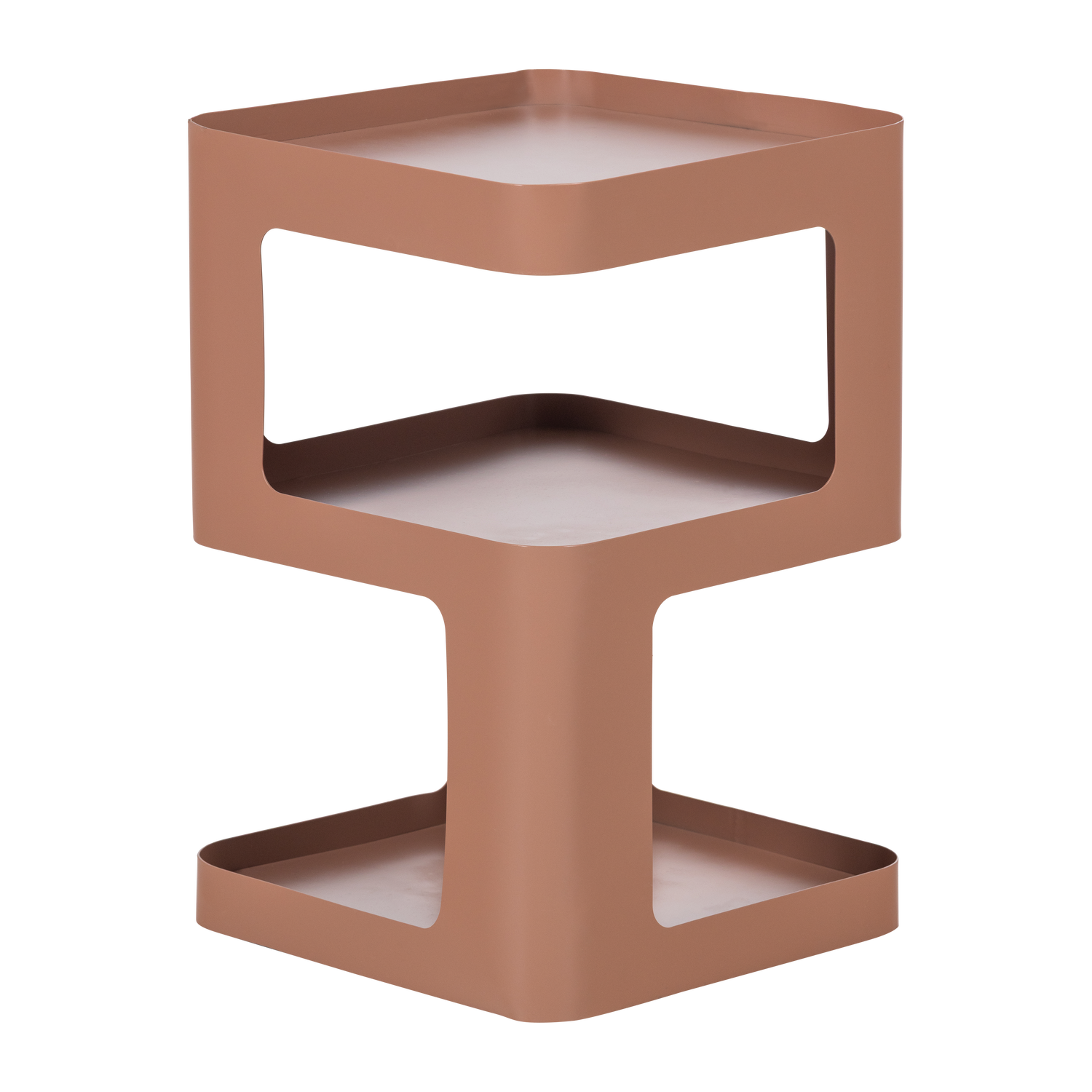 Bočný stolík RIV lososový