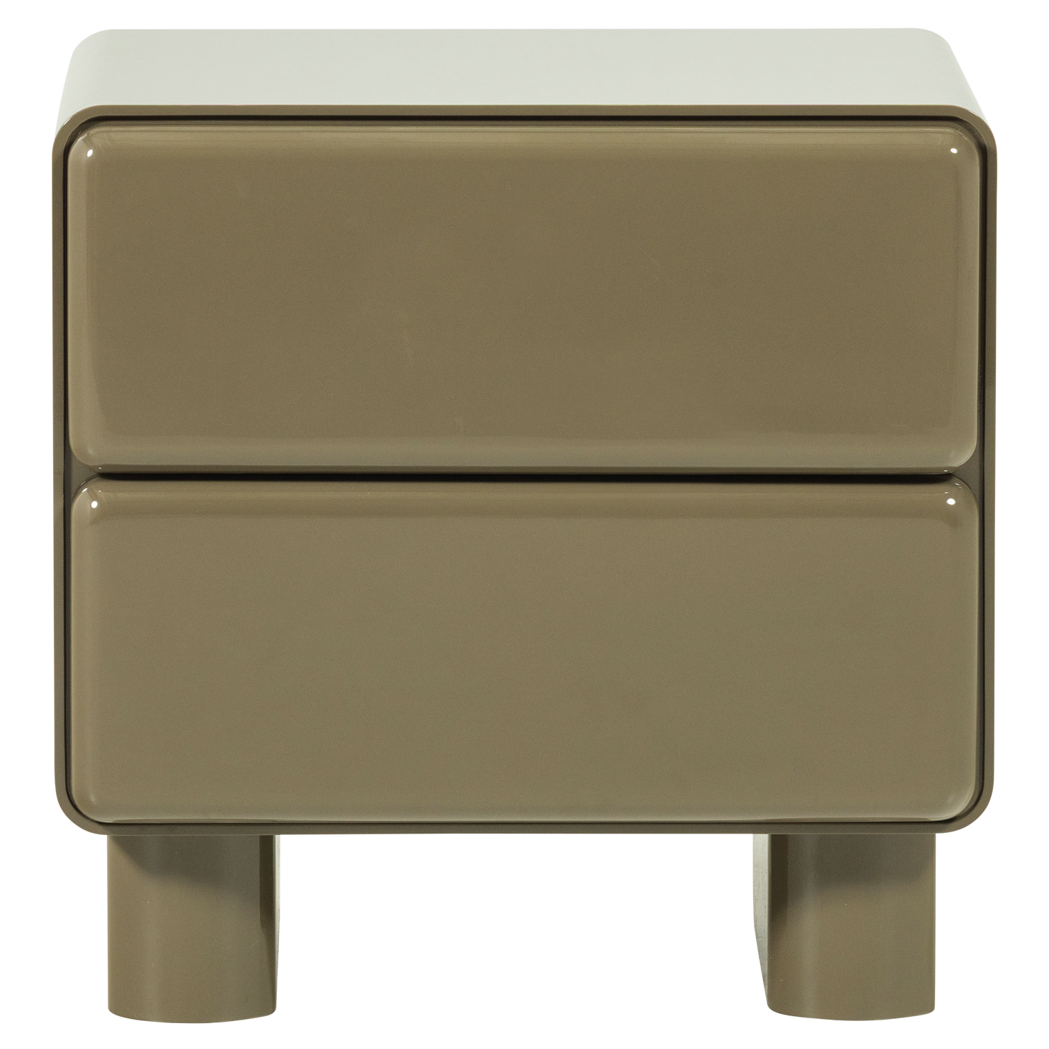 Nočná skrinka LUSTRA zelená