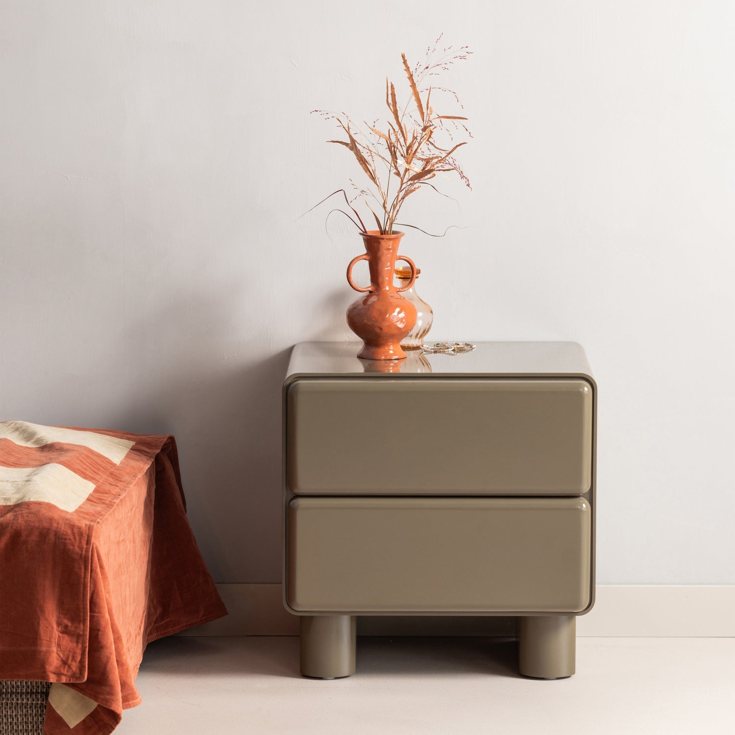 LUSTRA Nightstand Green