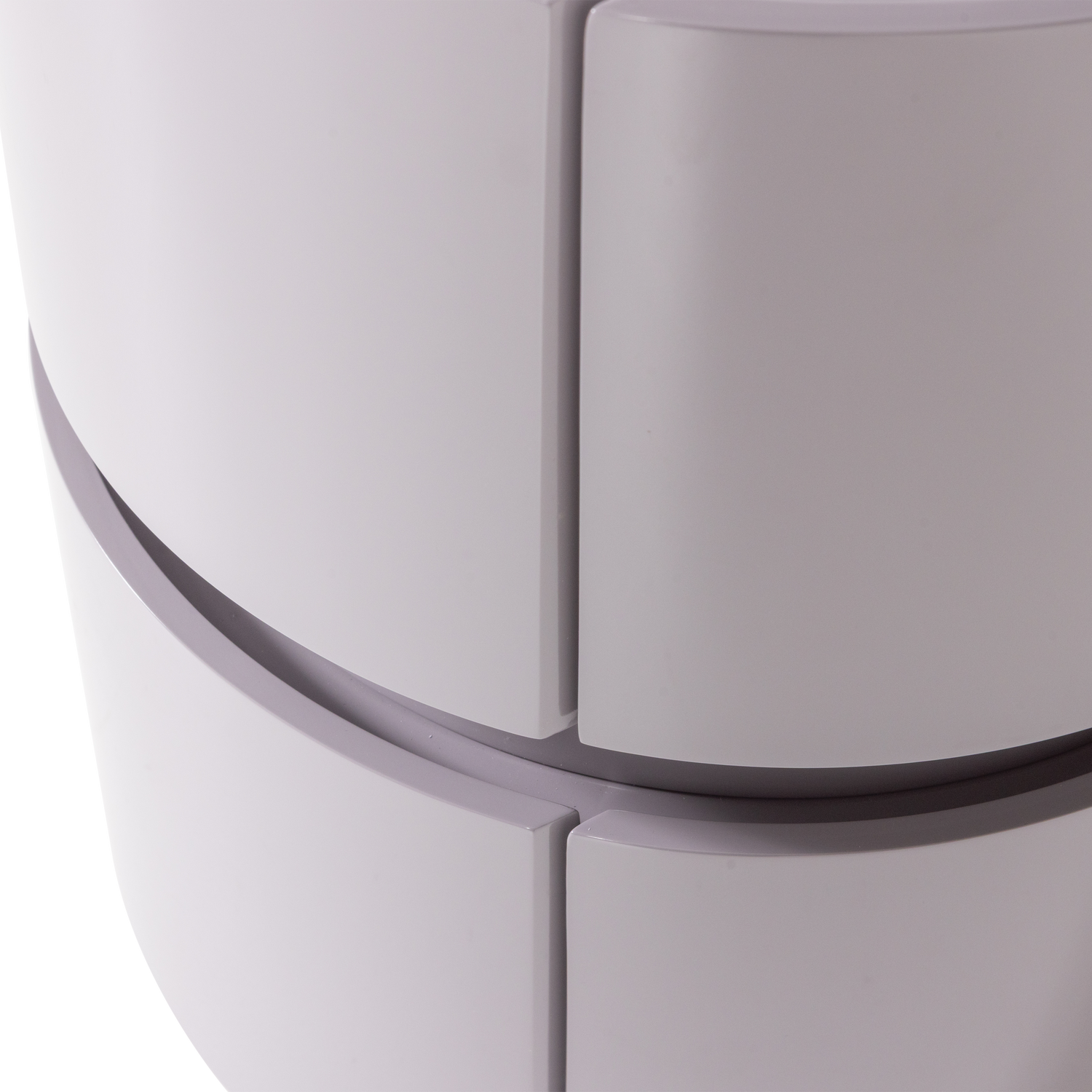 LUNEX Gray Side Table