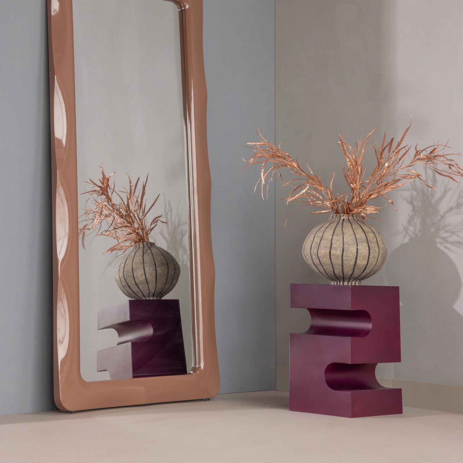 Luster NOREA ružový