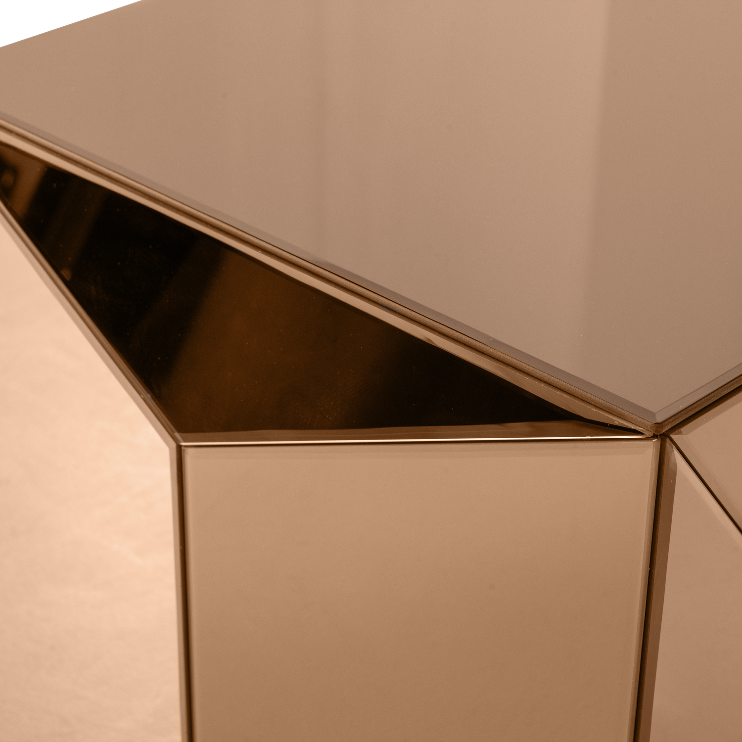 GLINTZ Brown Coffee Table