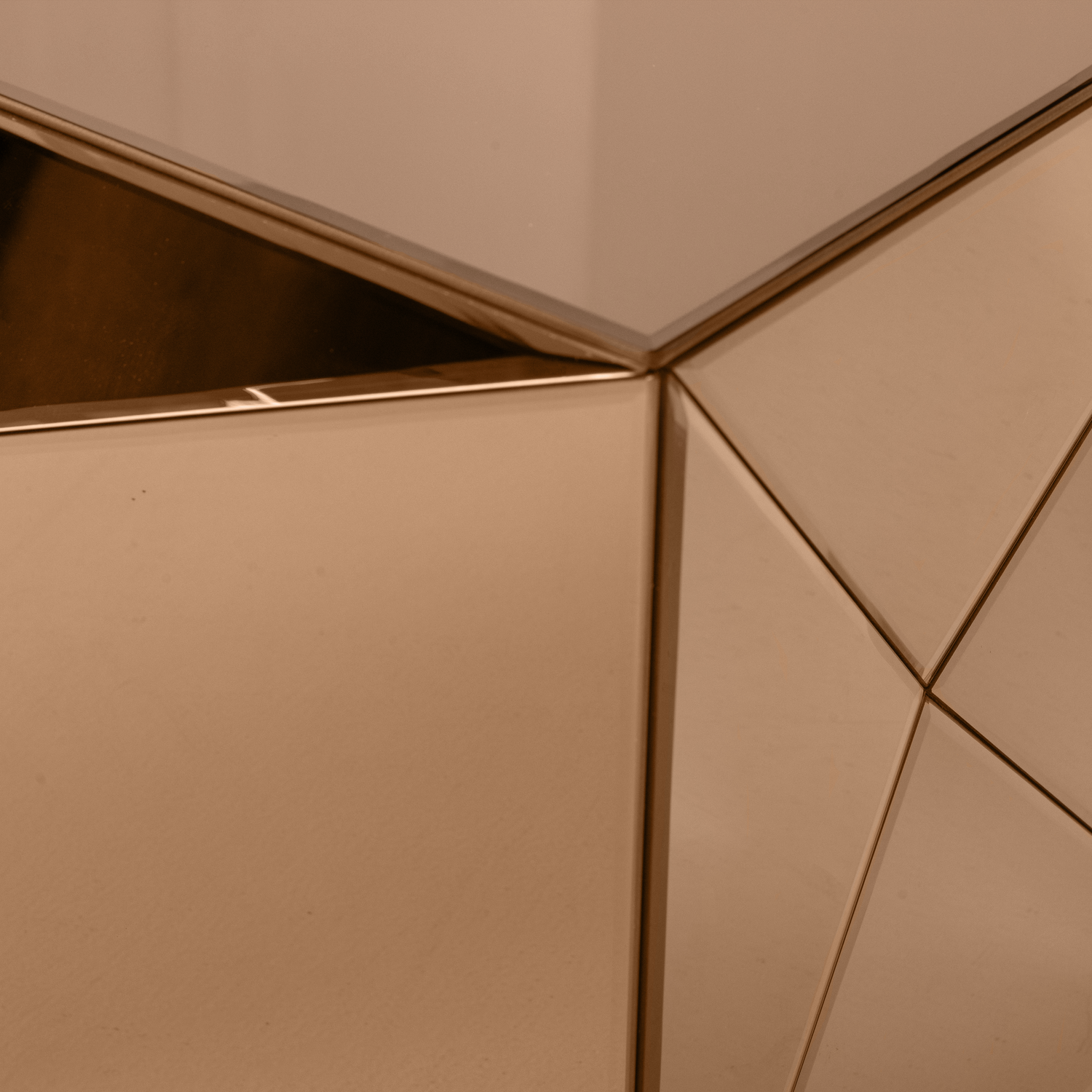 GLINTZ Brown Coffee Table