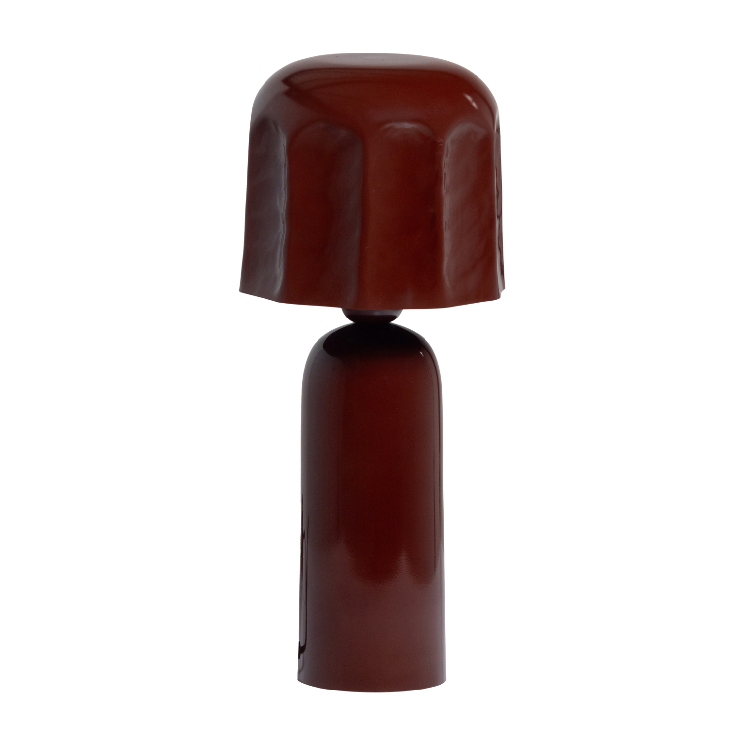 LUMIRA Table Lamp in Burgundy