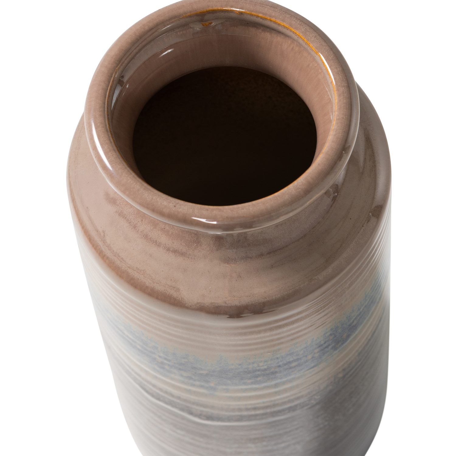 Váza DECENNIA béžová so šedou