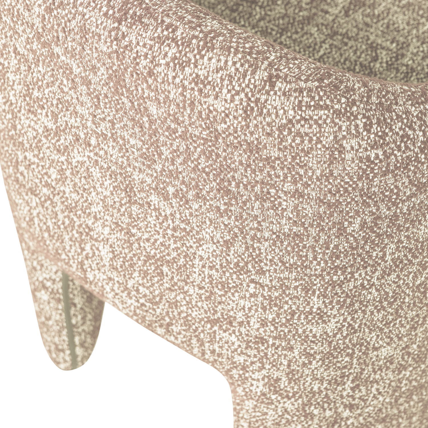 Fotel na kolesách CORDO béžový melír