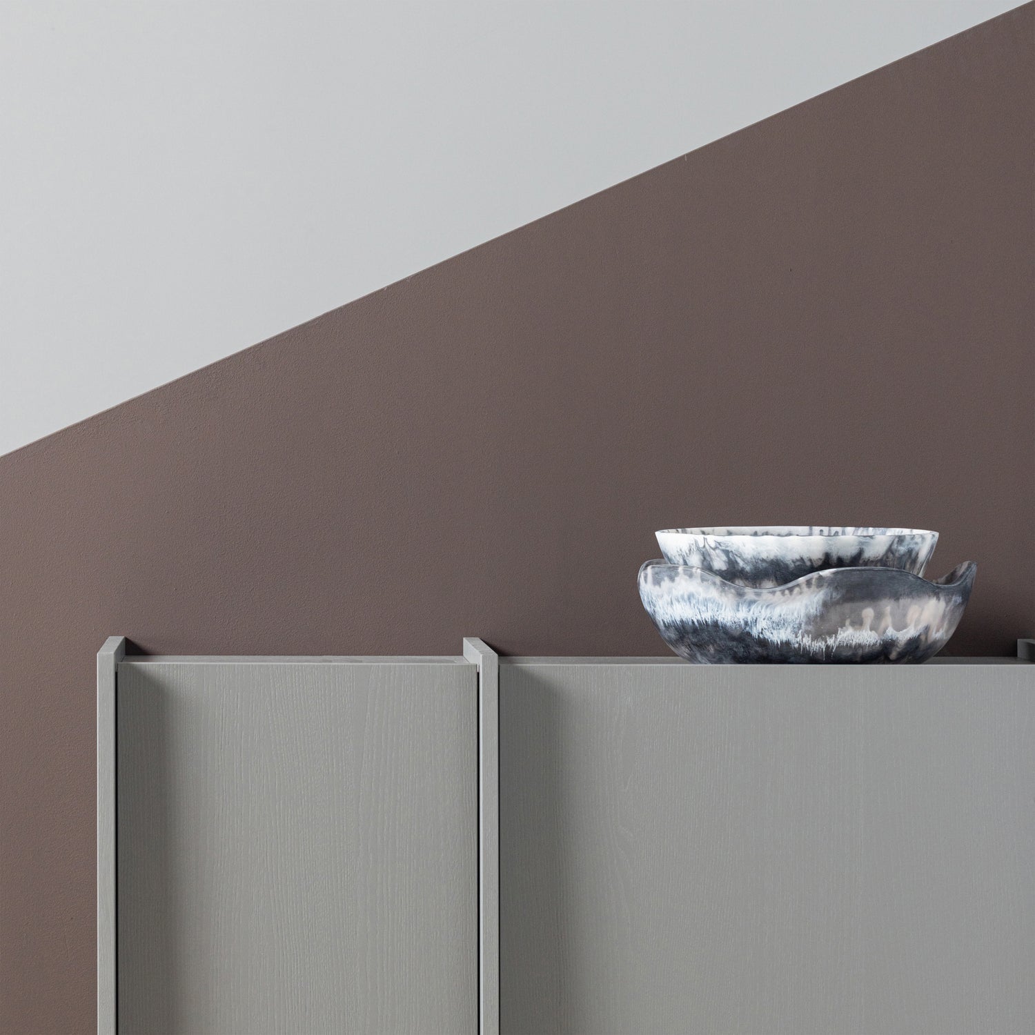 Misa EVO DECORATION čierna so šedou