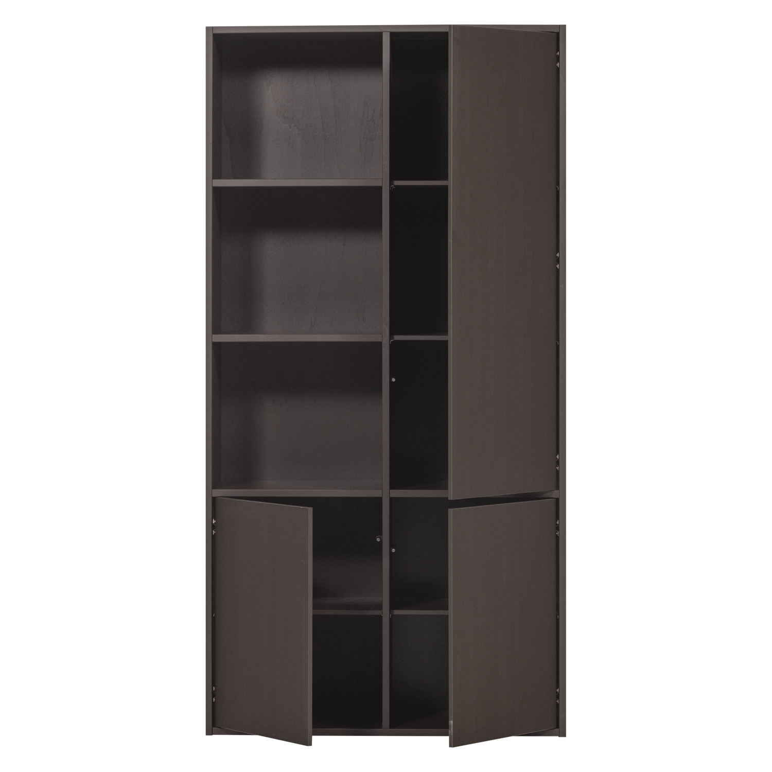 Skriňa s policami MEGGY hnedá