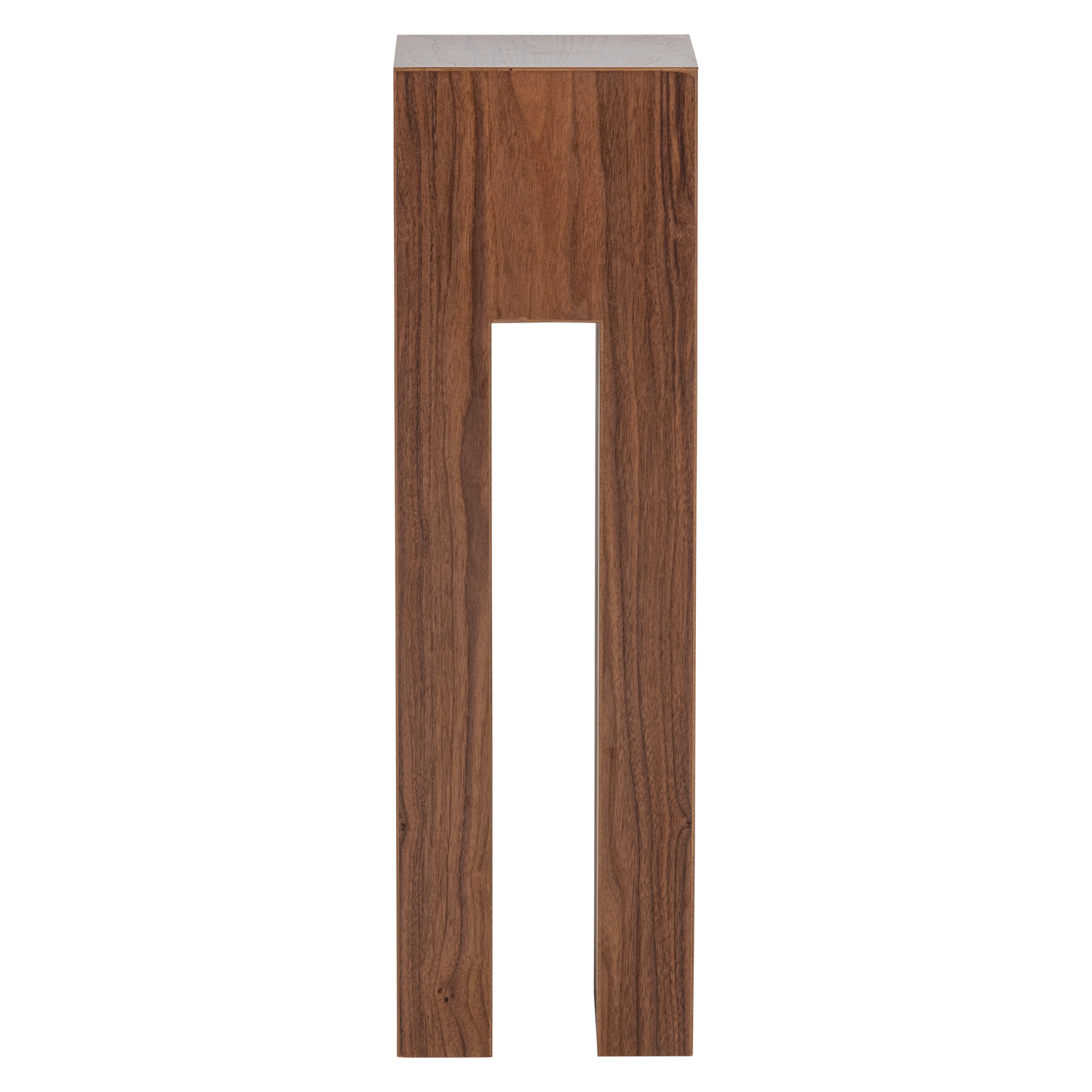 PLANTOR Dark Brown Walnut Veneer Plant Stand