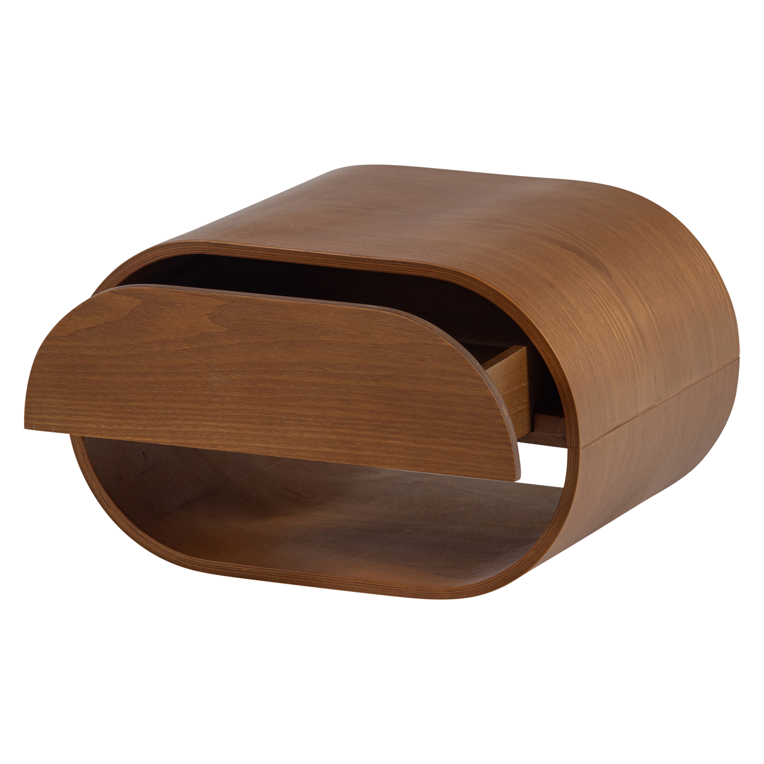 Nástenná nočná skrinka MOMO hnedá