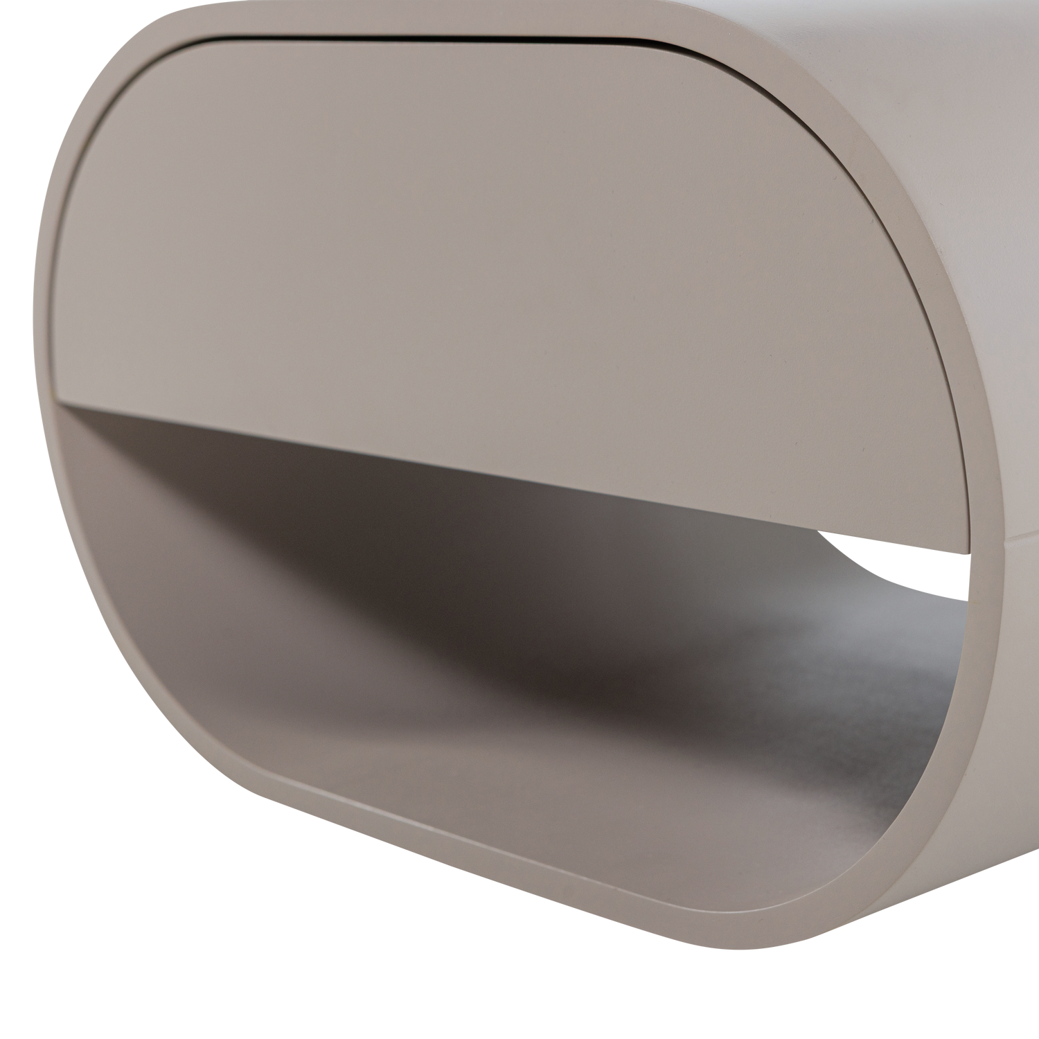 MOMO Beige Wall-Mounted Nightstand