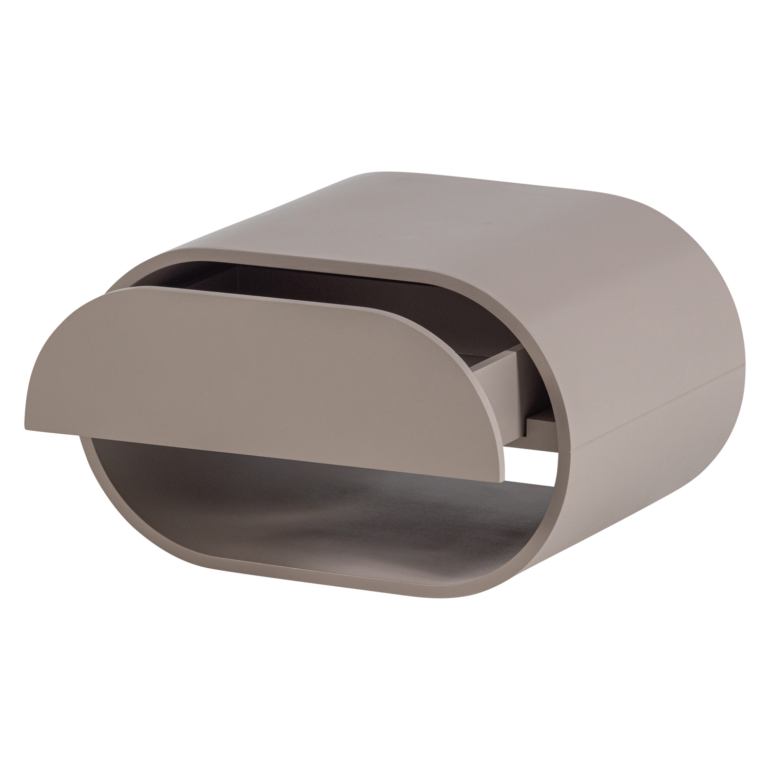 MOMO Beige Wall-Mounted Nightstand