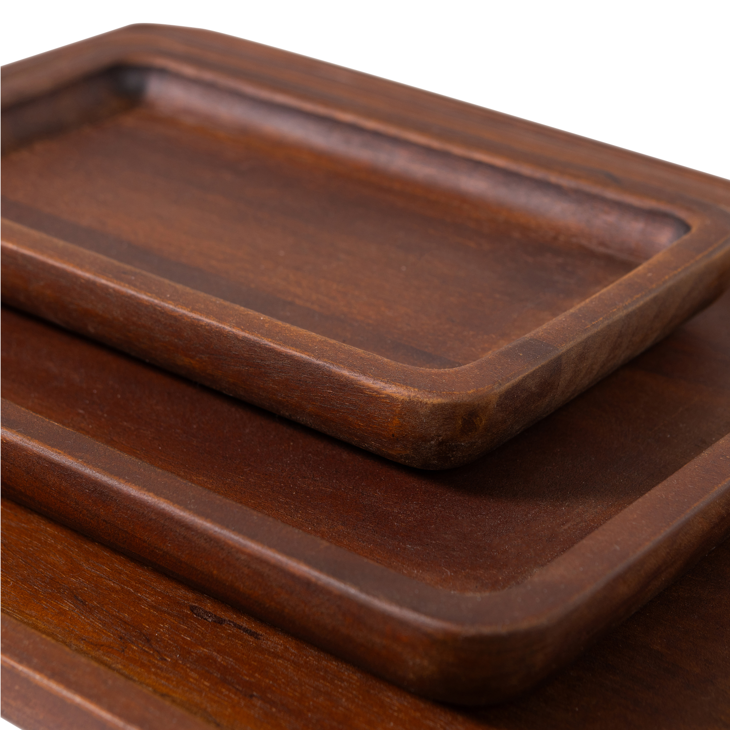 TRAYLA Mango Wood Tray Set