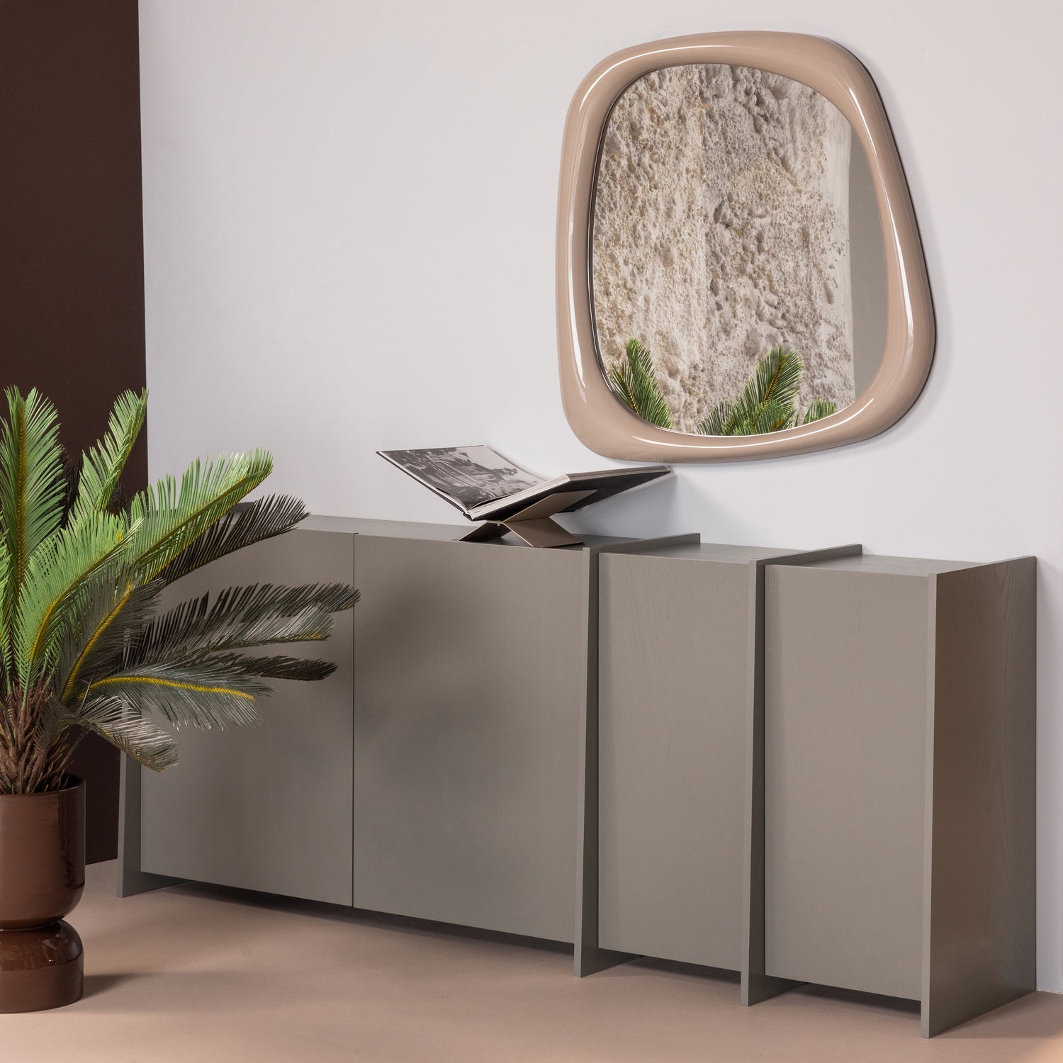 BROOK Book Stand Beige