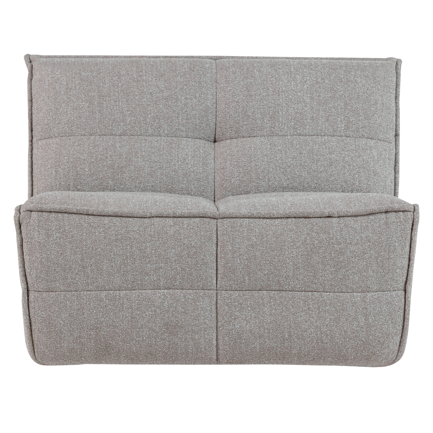 Chair / module CLUSTER gray bouclé