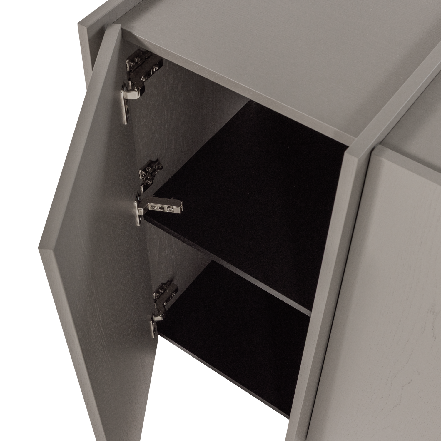 Komoda BROCK teplá šedá