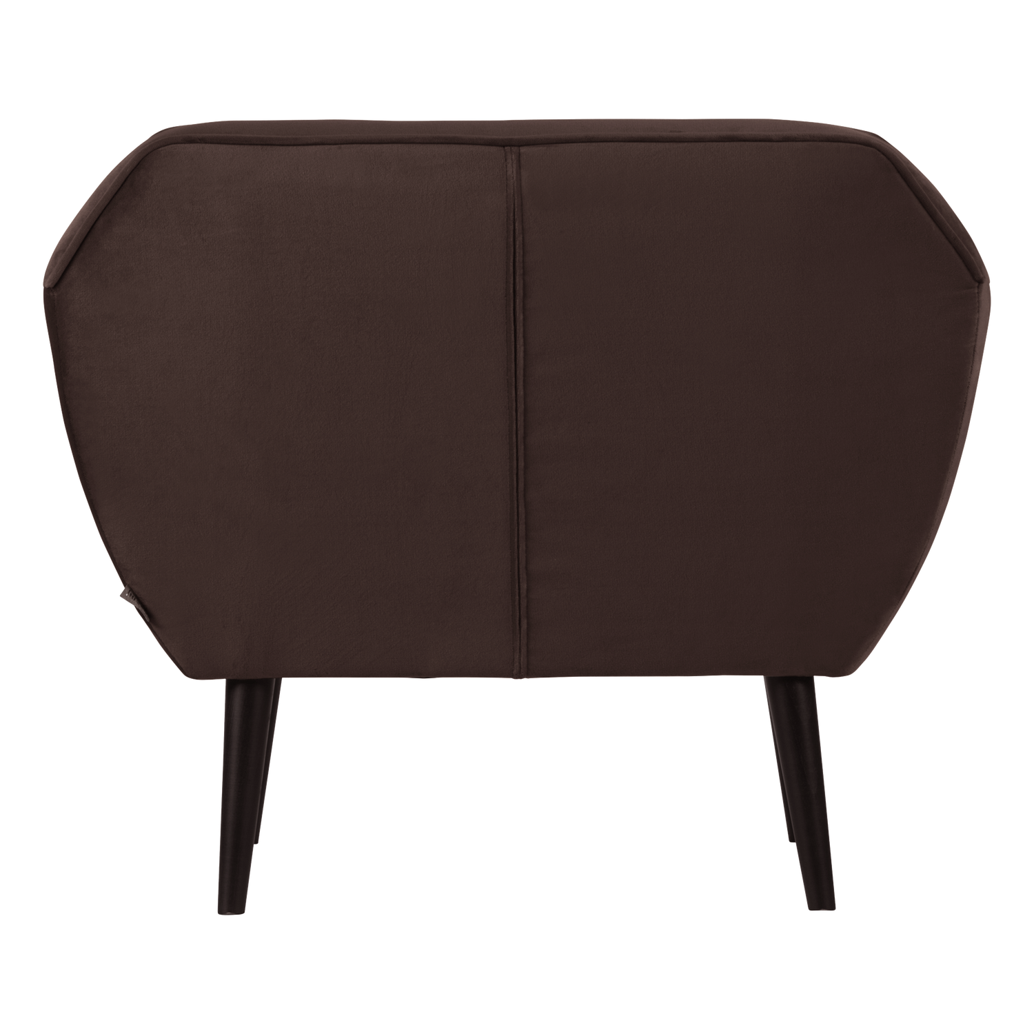 Chocolate Velvet Armchair ROCCO