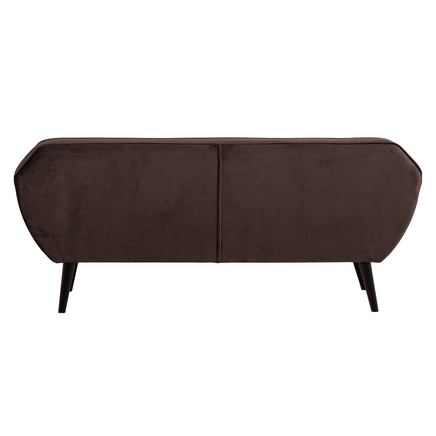 Sofa zamatová 2,5-miestna ROCCO čokoládová