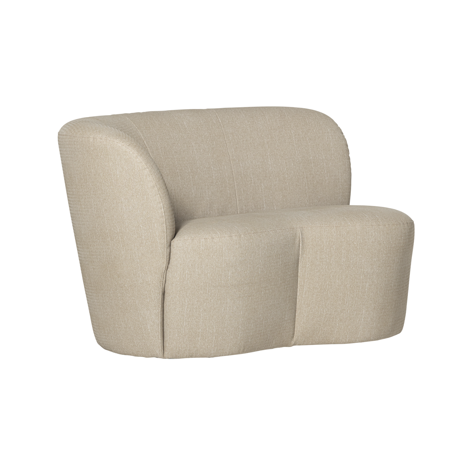 Sofa ogrodowa lewostronna STONE piaskowy