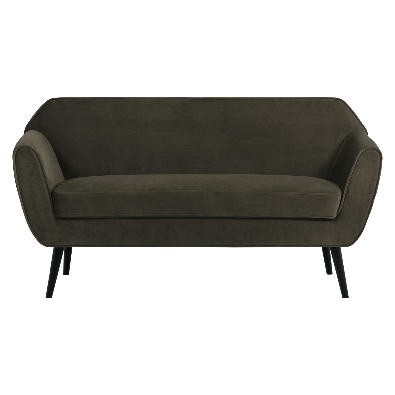 Velvet 2-Seater Sofa ROCCO Olive