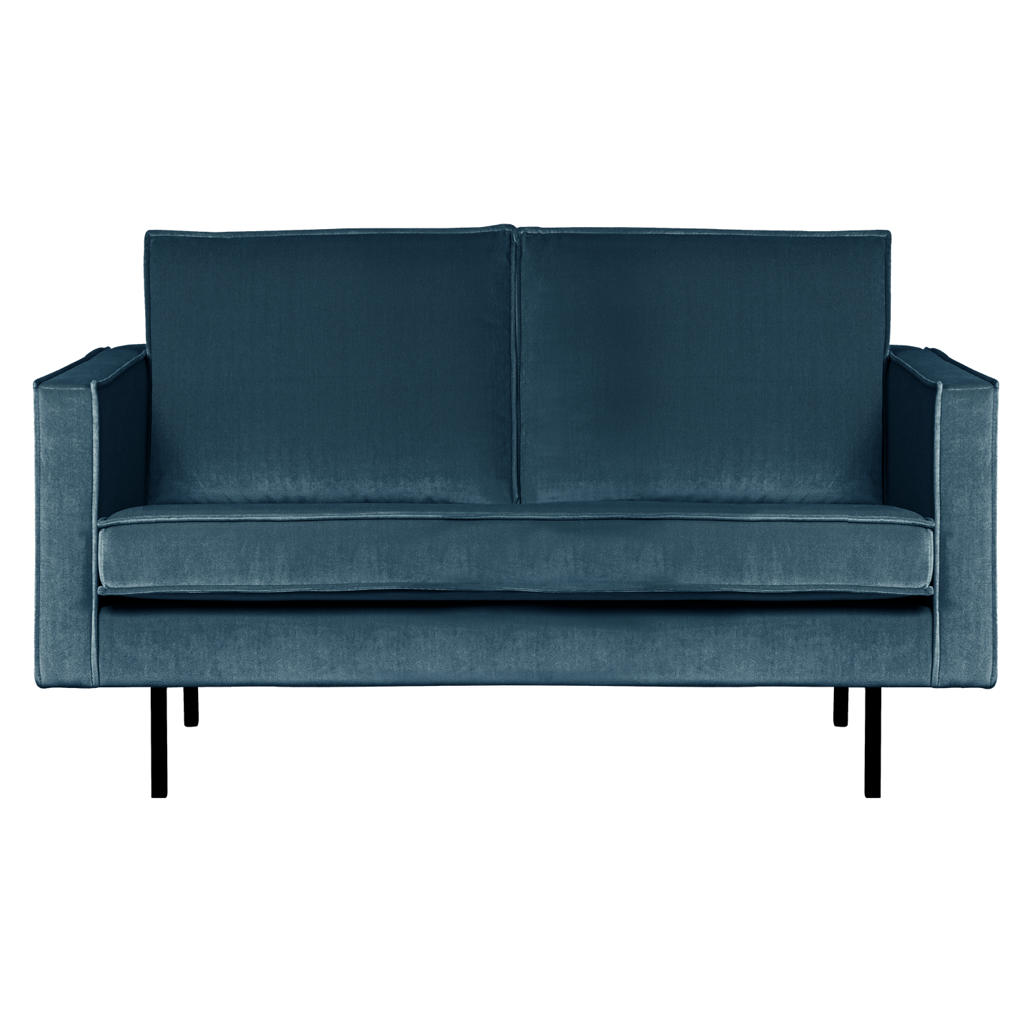 Sofa zamatová 2-osobová RODEO modrá