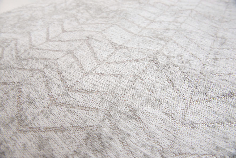 JACOBS LADDER herringbone rug white