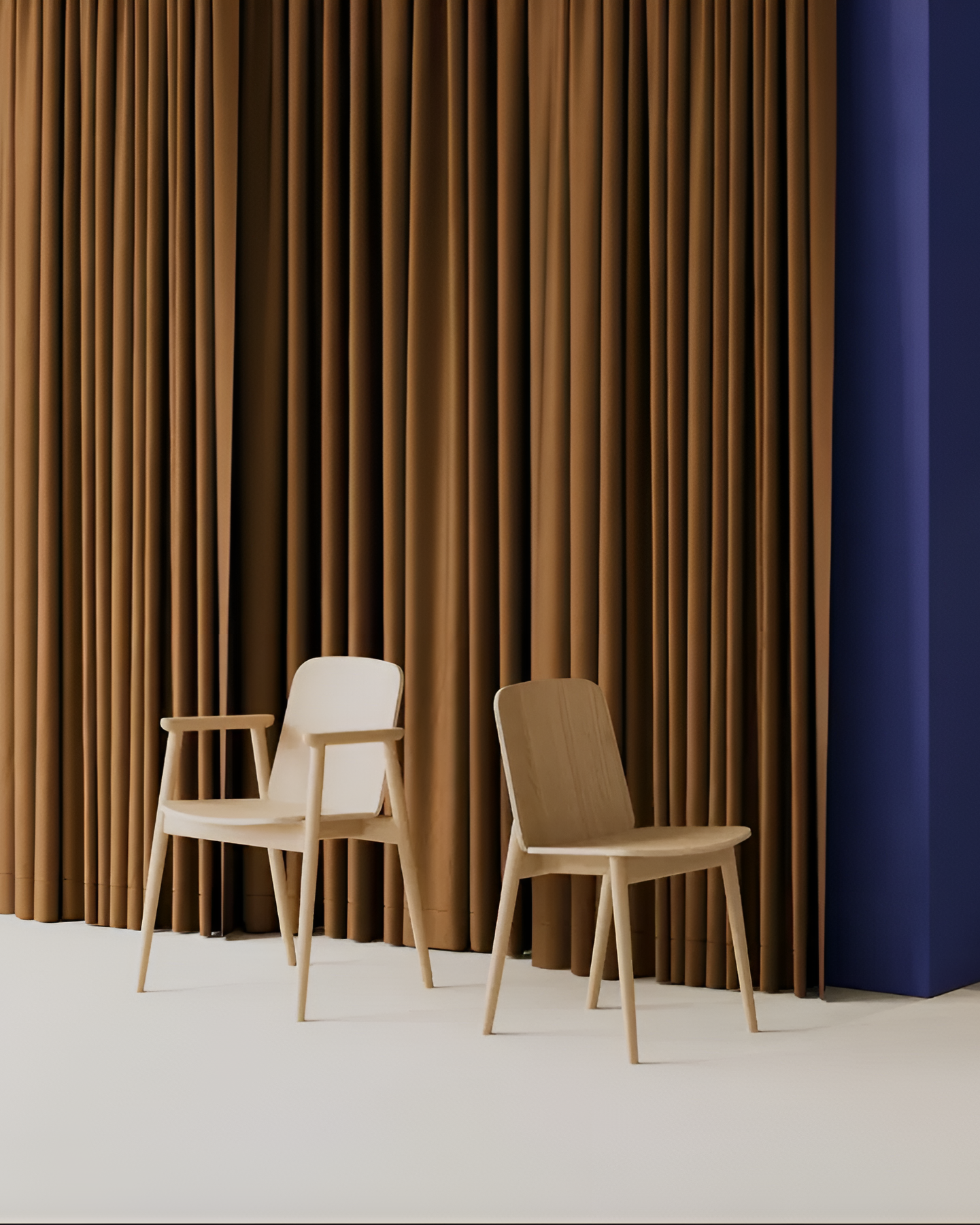 Prop B-4390 wooden armchair