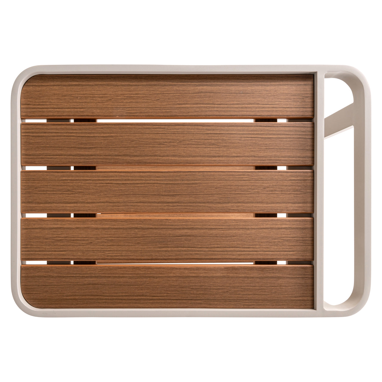 Záhradný vozík SPRITZ béžový s drevenou doskou