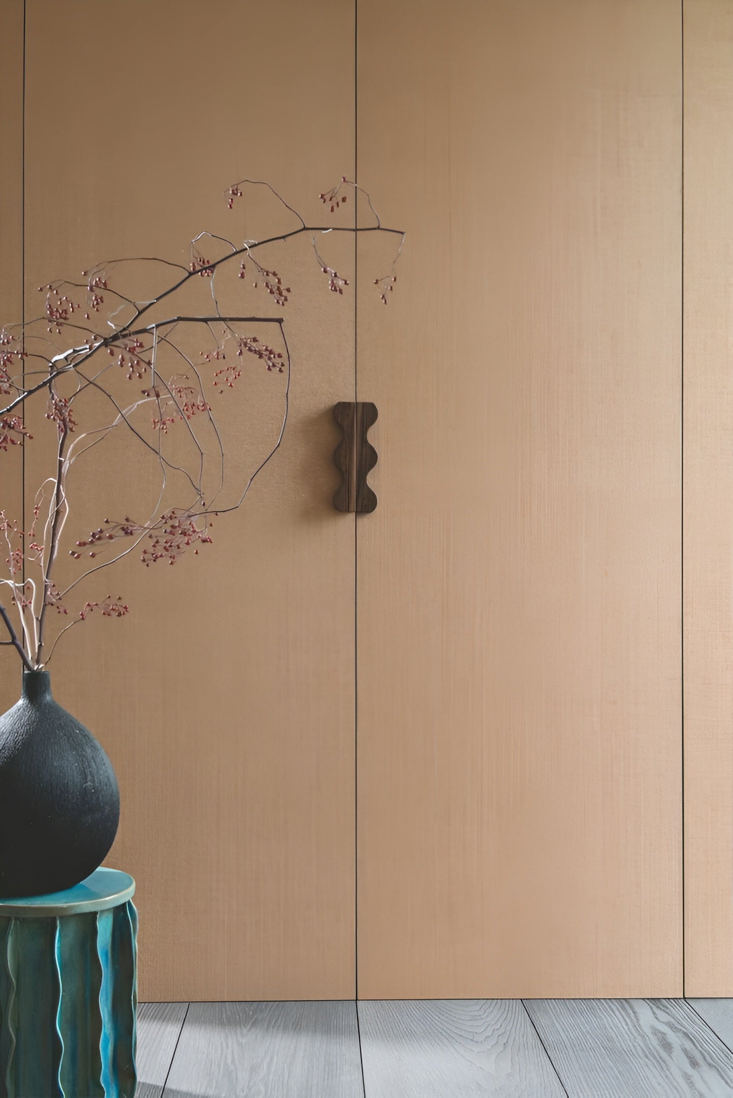 Štruktúrna tapeta pletenina imitujúca rafiou KIRA - BLANC biela