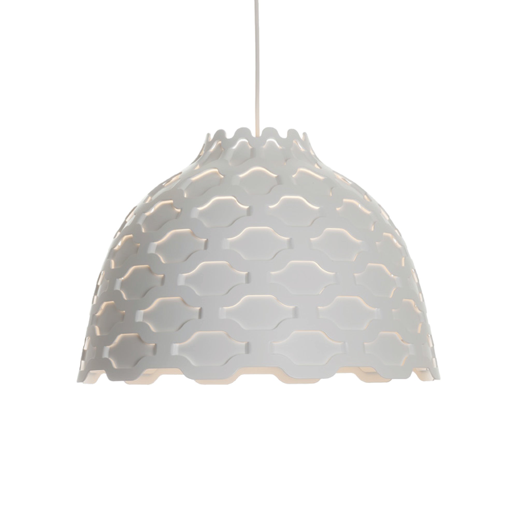 LC SHUTTERS white pendant lamp