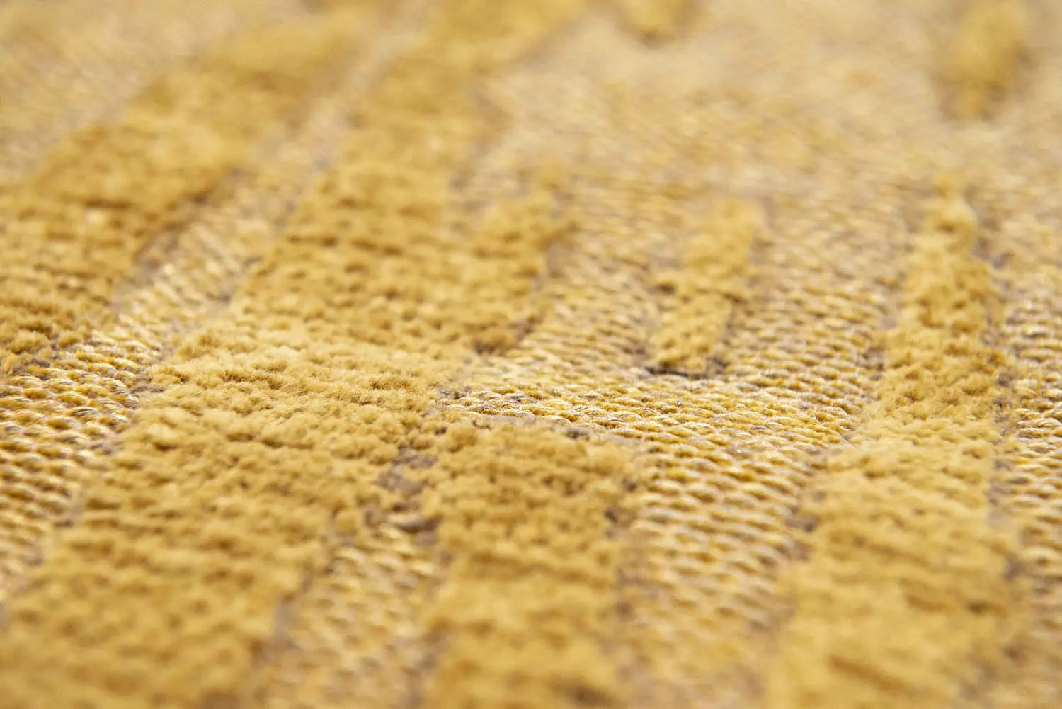 Oval Rug BAOBAB MADAGASCAR Yellow
