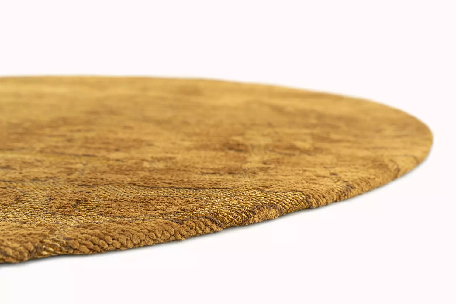 Oval Rug BAOBAB MADAGASCAR Yellow