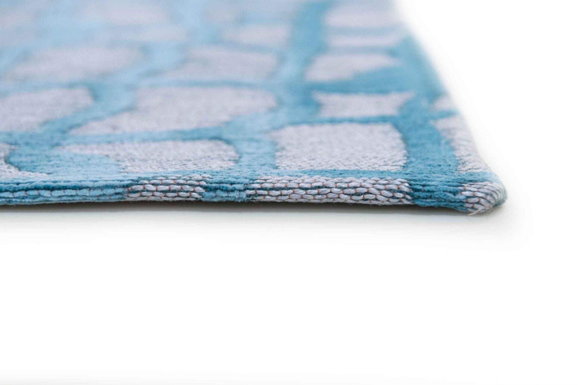 Koberec DEDALO MODRÝ MORSKÝ šedo-modrý