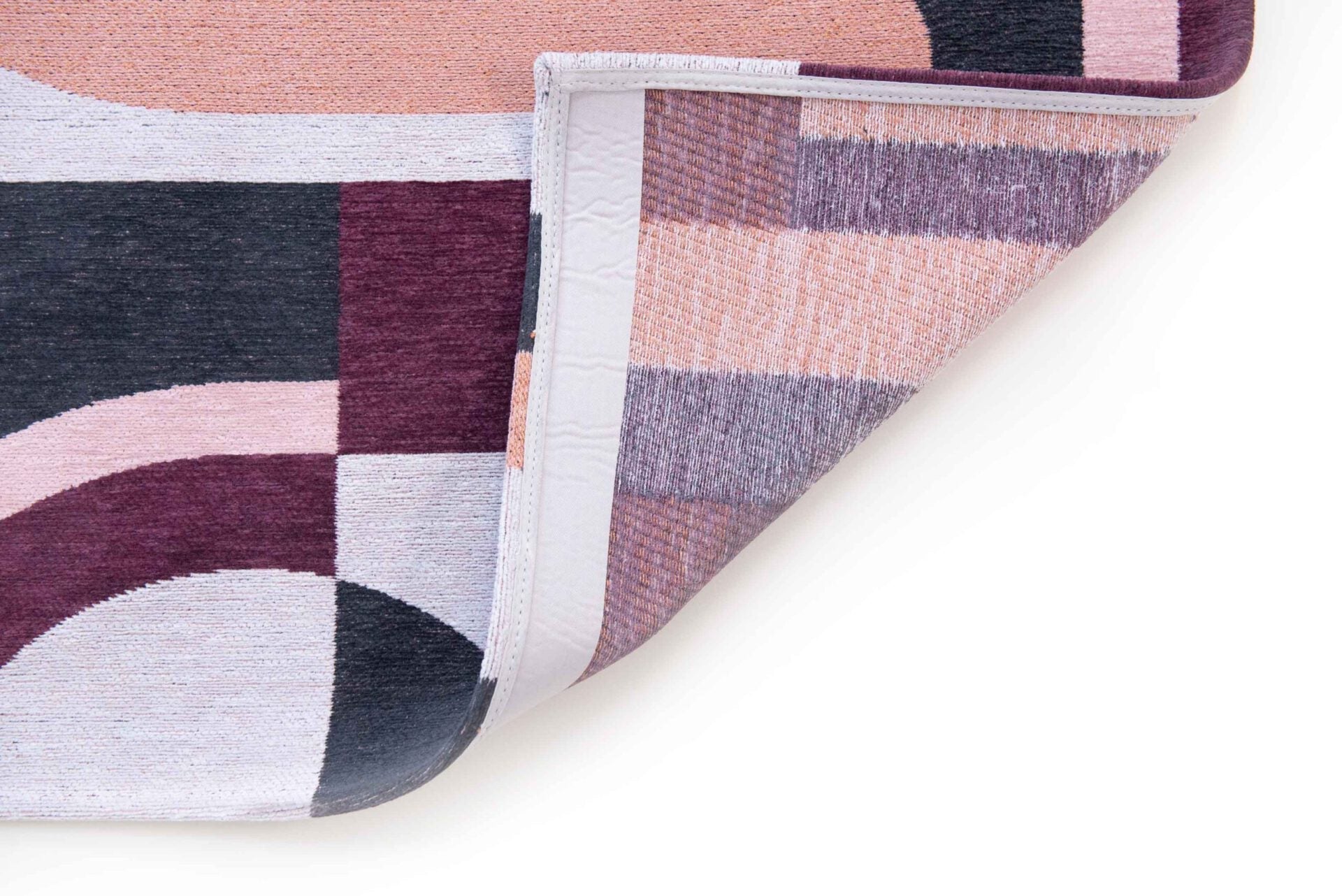 Koberec MODULE RÚŽOVÝ POHE ružovo-bordový