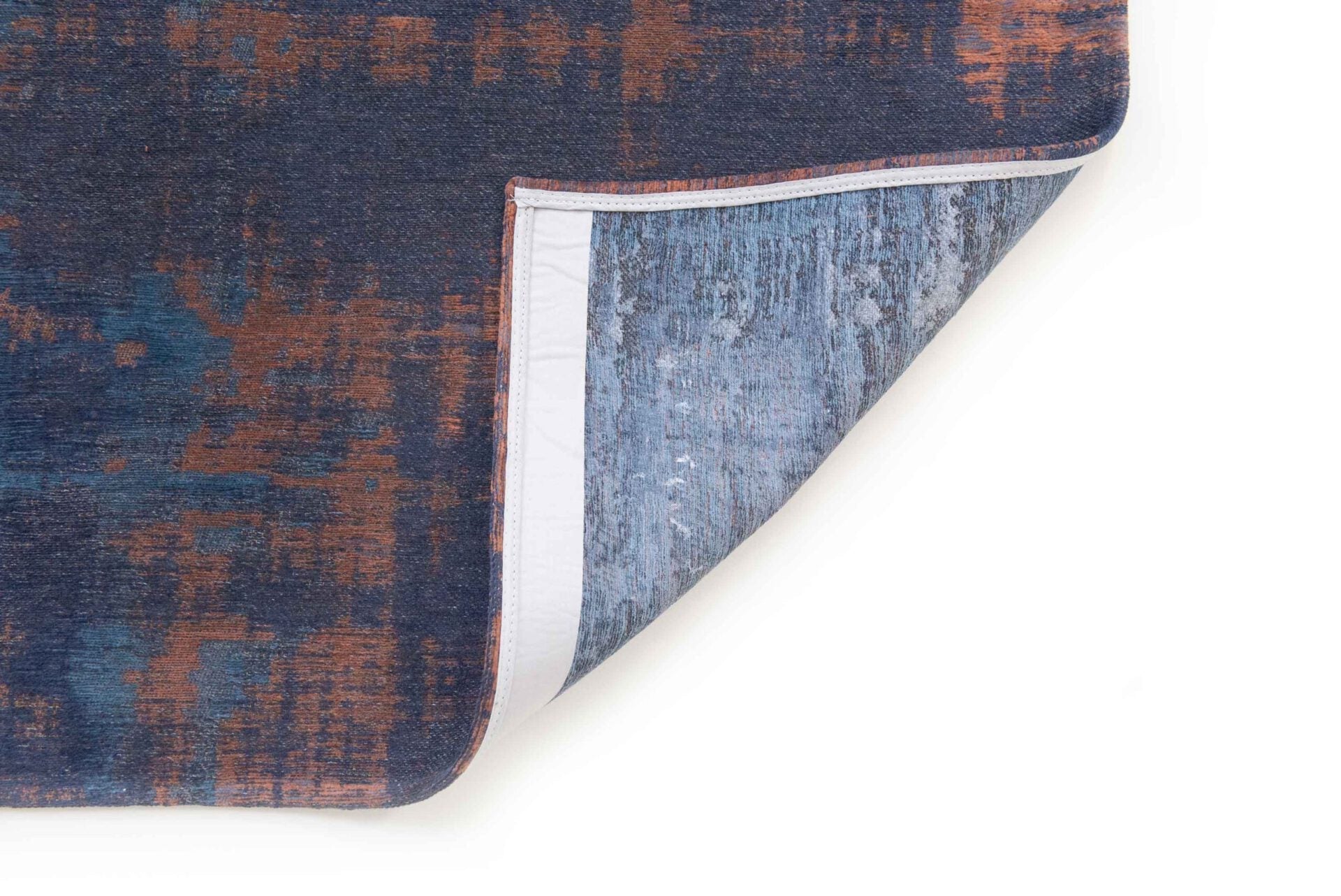 Koberec VENETIAN DUST SUNSET BLUE granátovo-meďanový