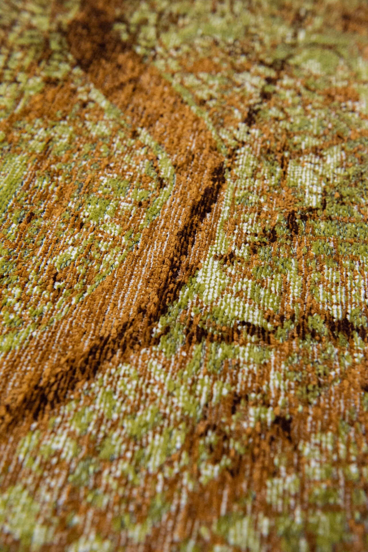 Kruhový koberec CITIES LONDON ZELENÉ LÚKY zelený