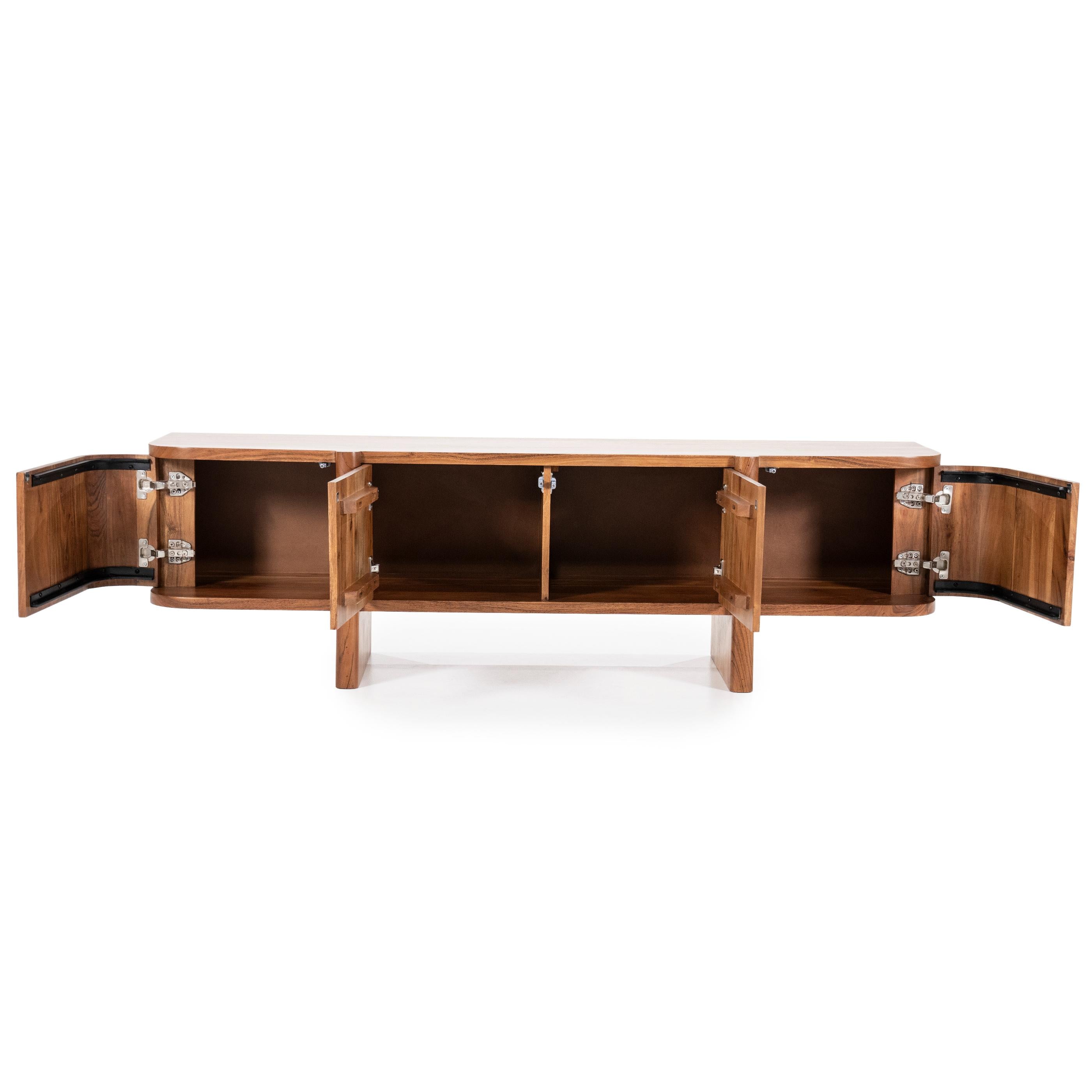 JULIAN TV cabinet acacia wood