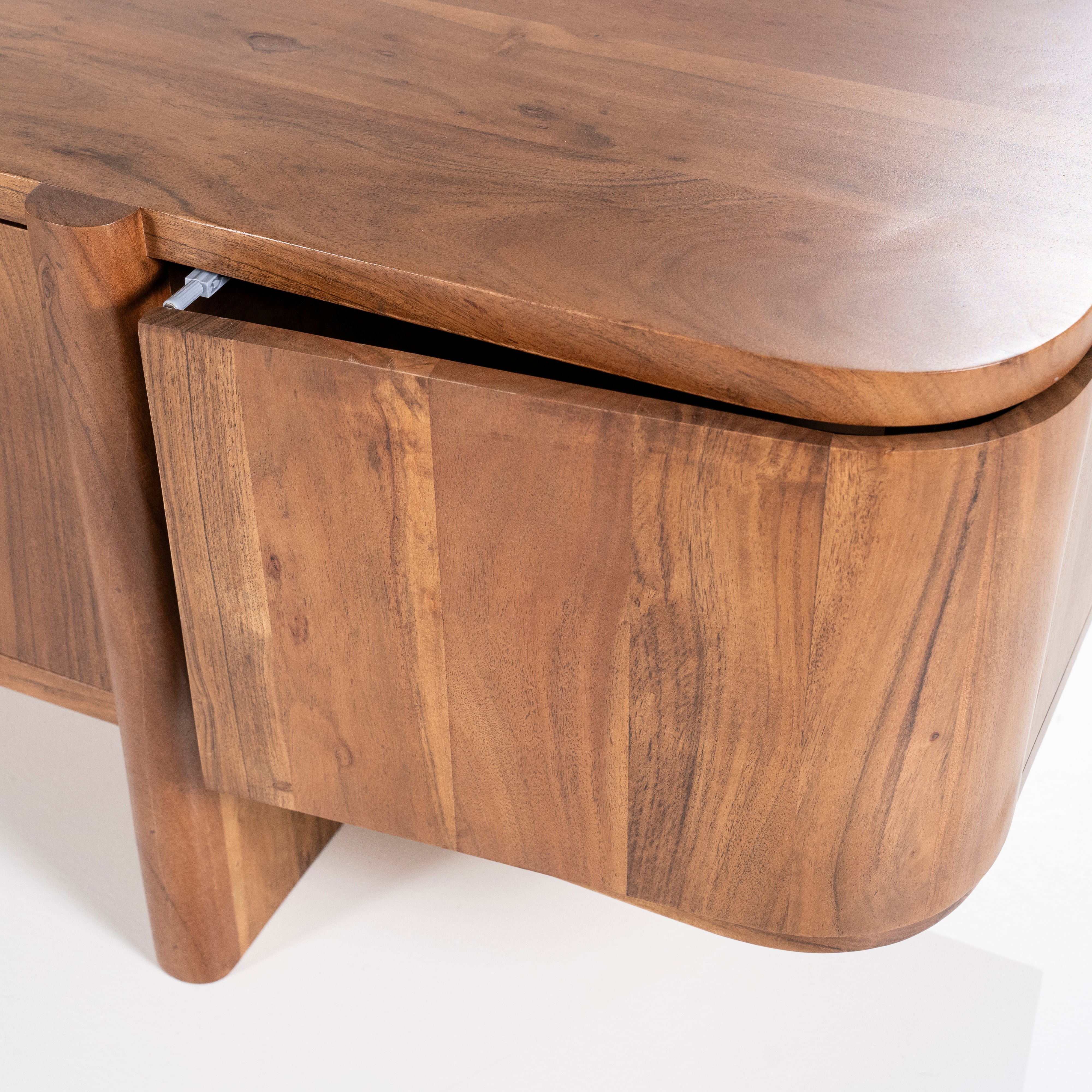 Televízna skrinka JULIAN z akáciového dreva