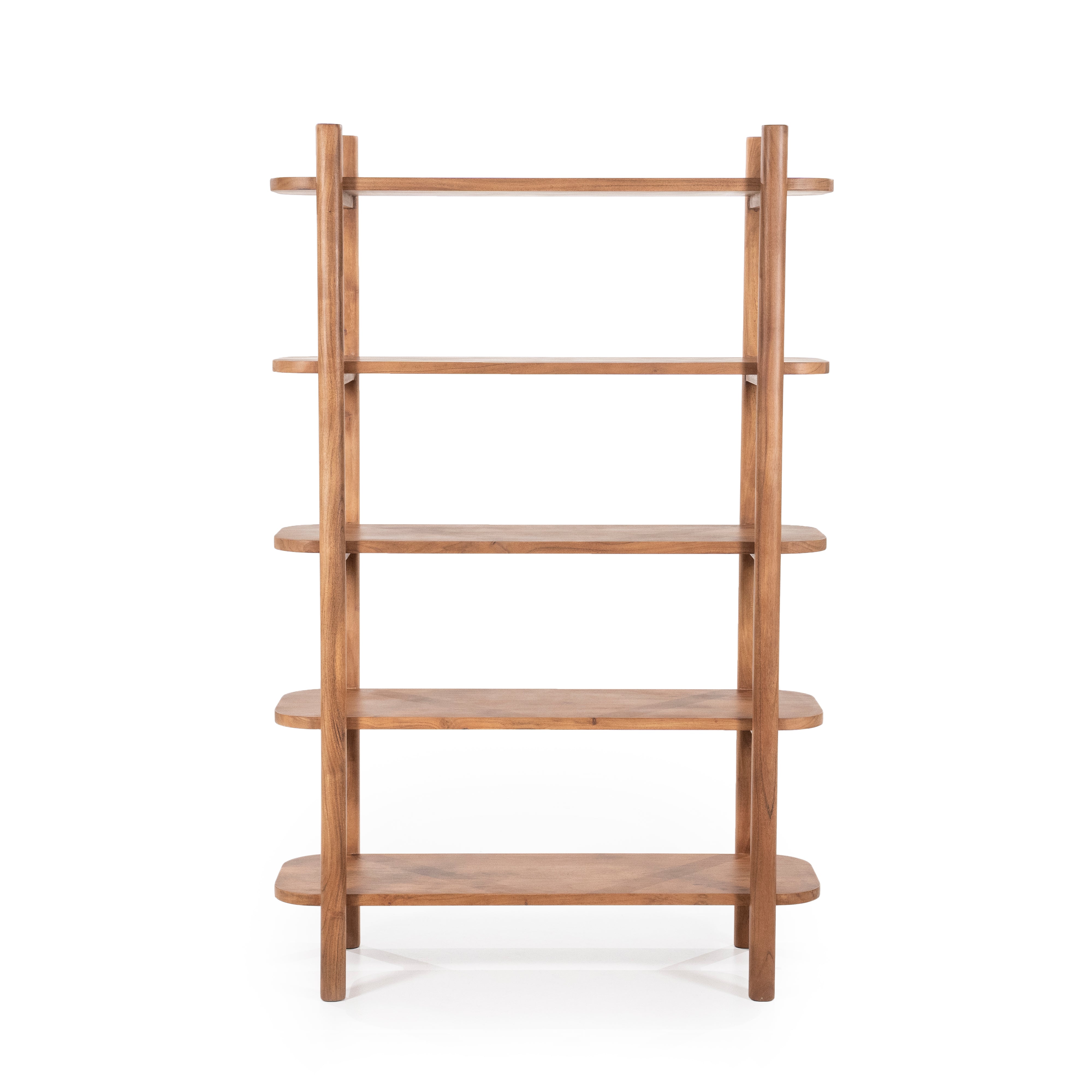 Regál JULIAN akáciové drevo