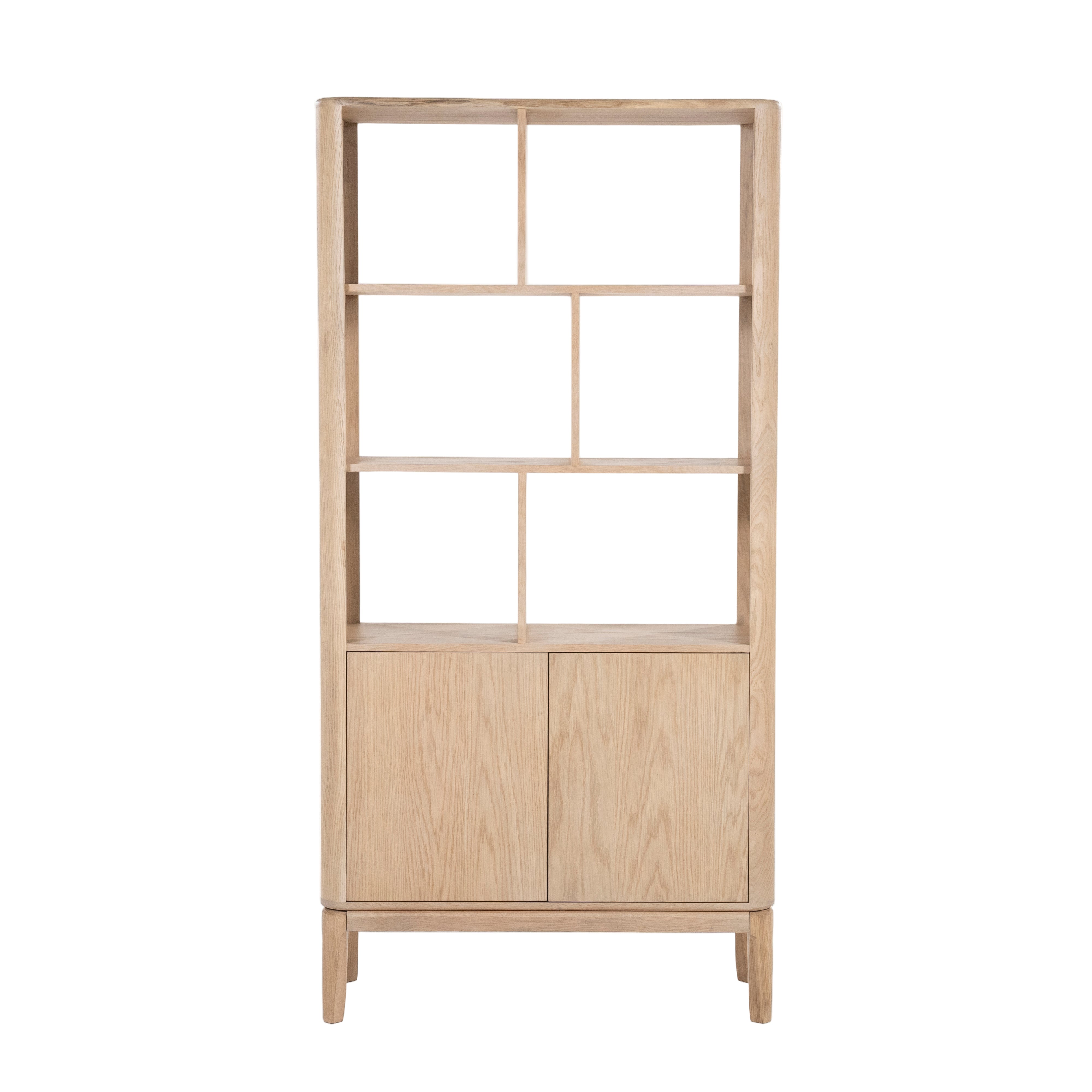 Regál HARVEY dubové drevo