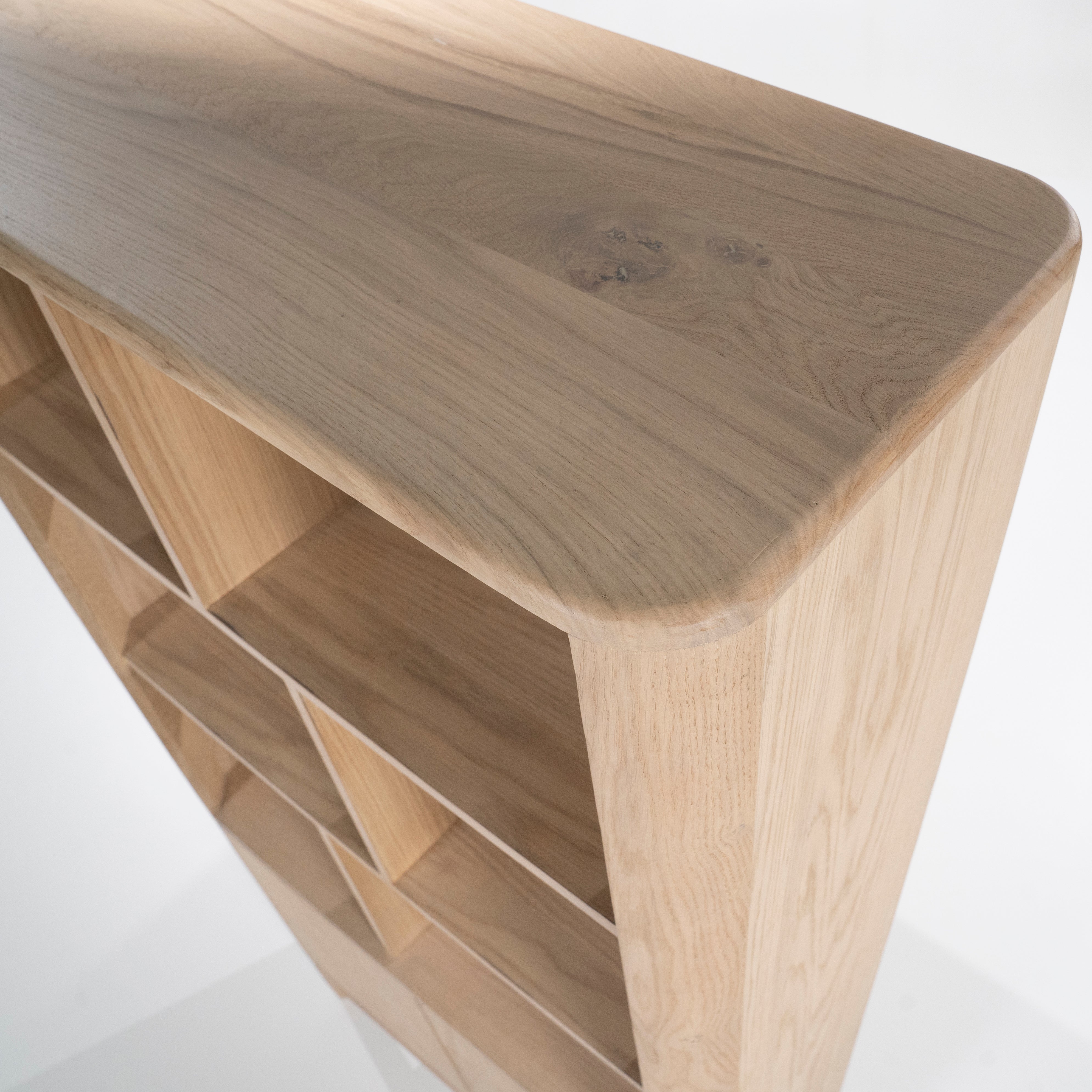 Regál HARVEY dubové drevo