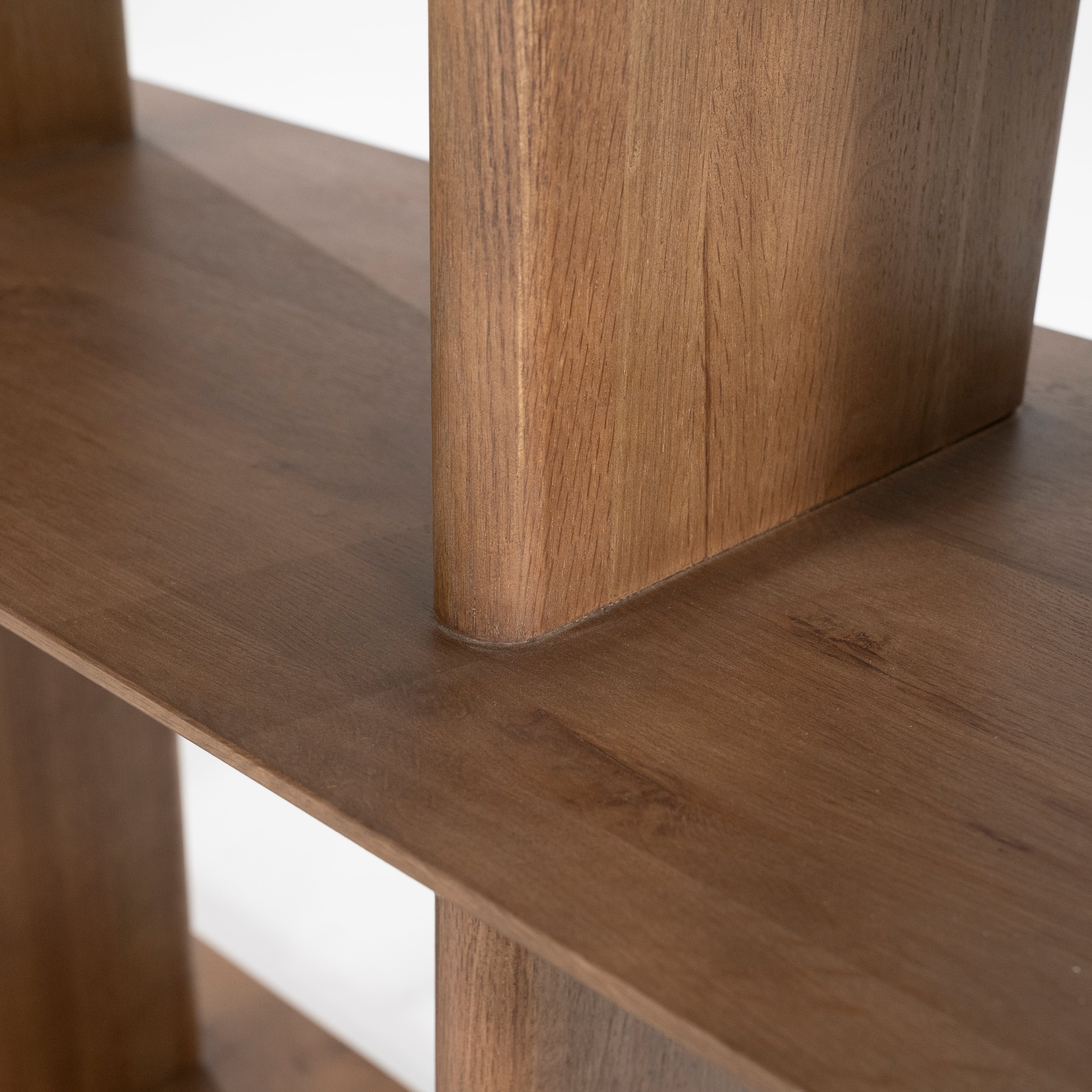 Regál TY tmavé dubové drevo