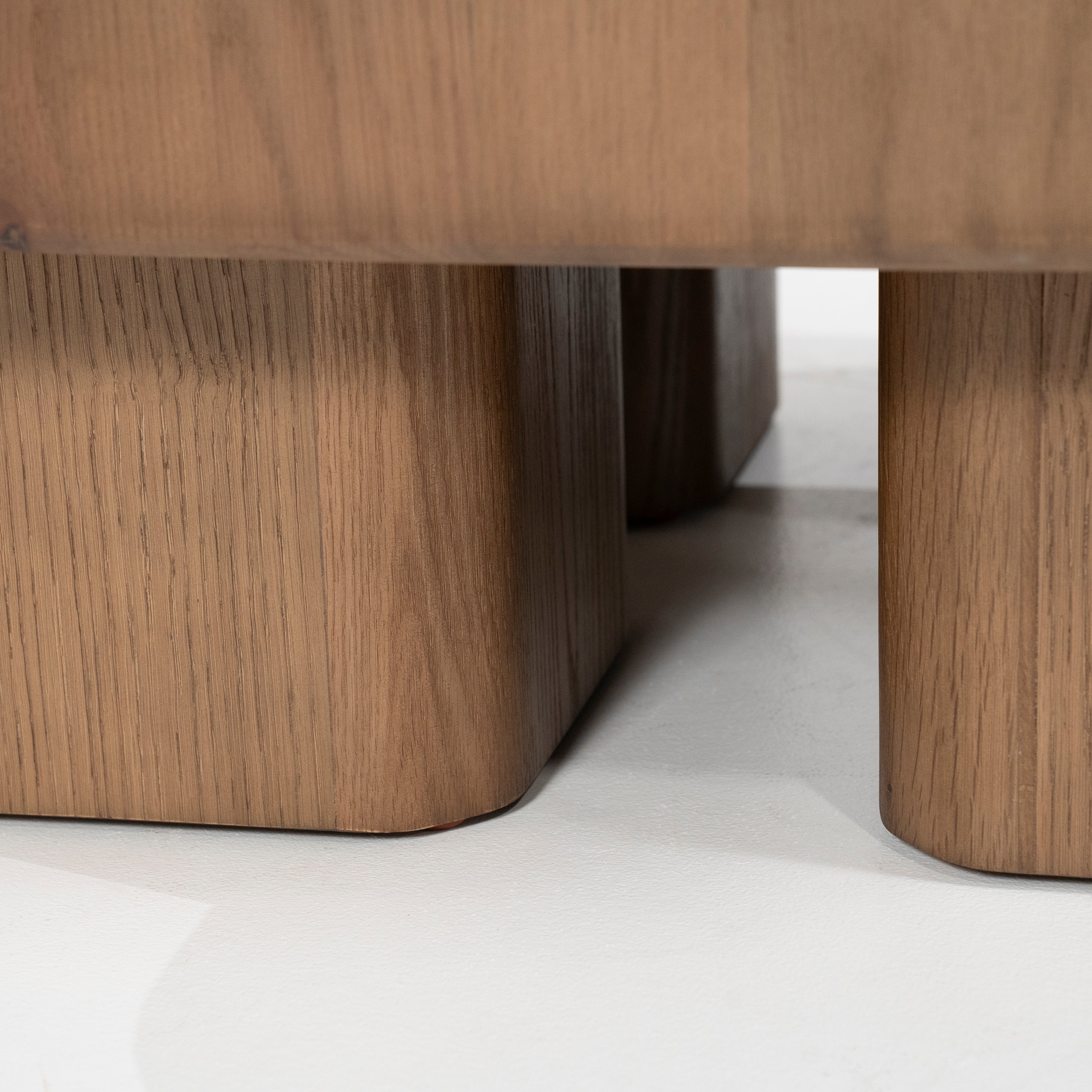 Kávový stolík HARMONY tmavé dubové drevo