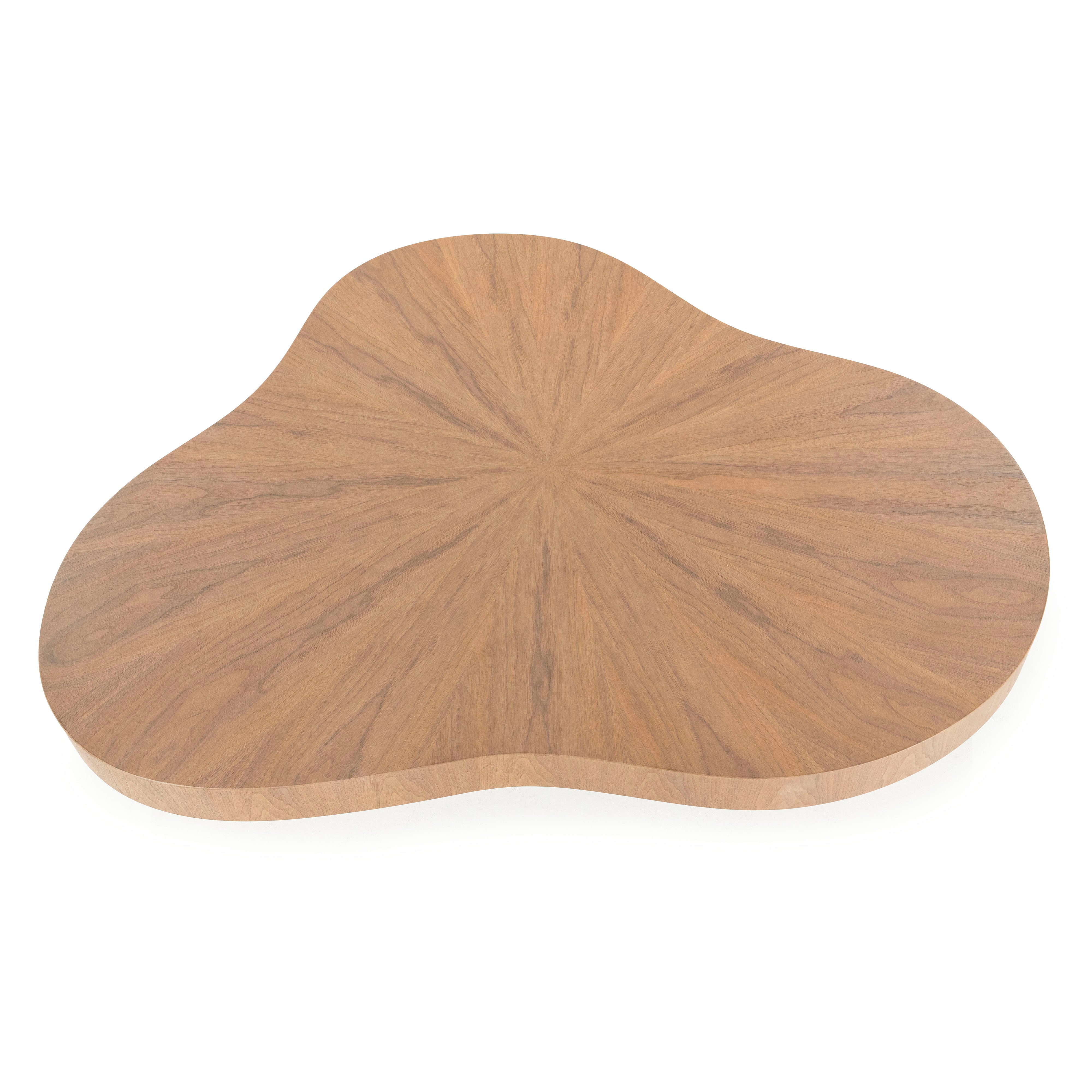 Kávový stolík BOBBIE orechový dyha