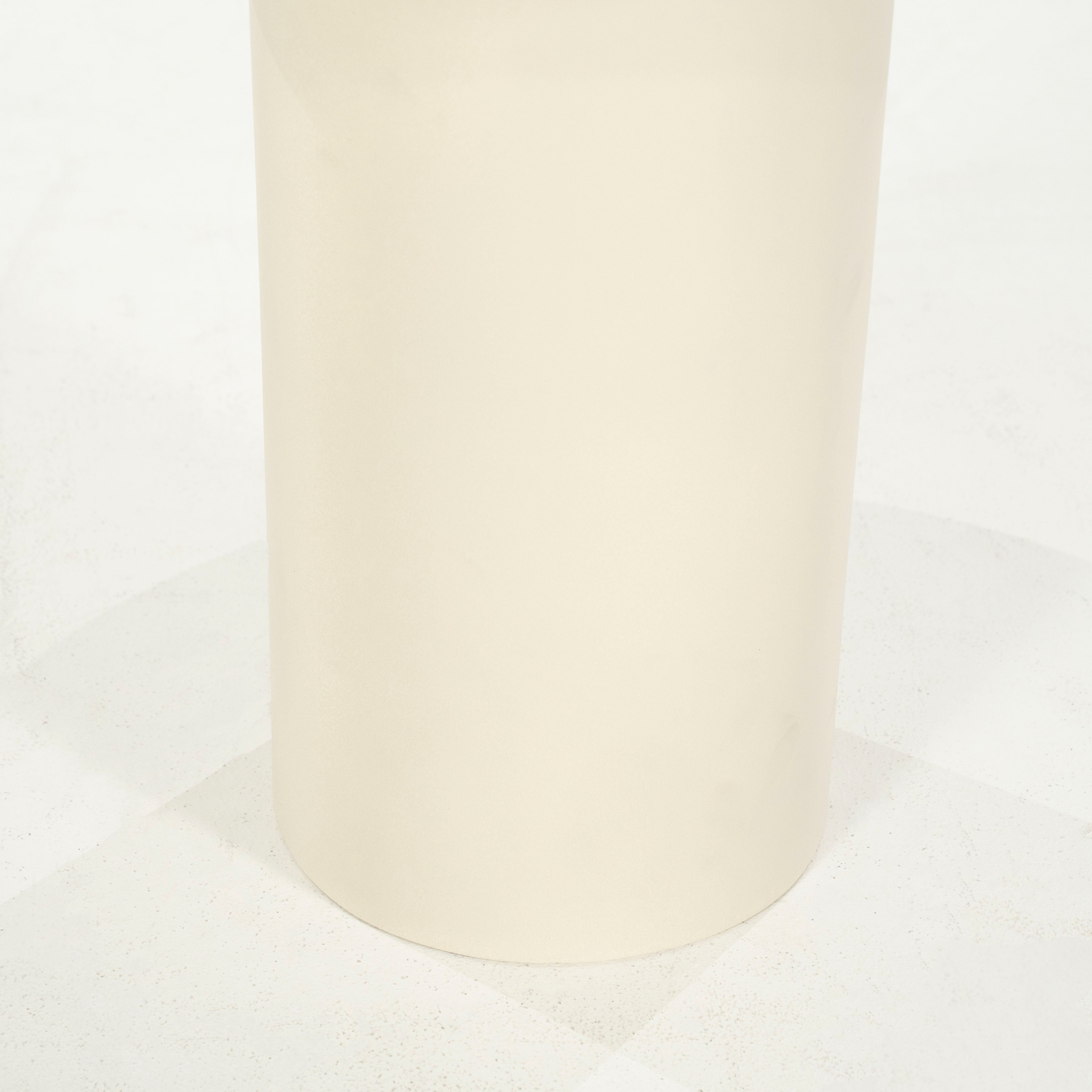 Bočný stolík JADE krémový