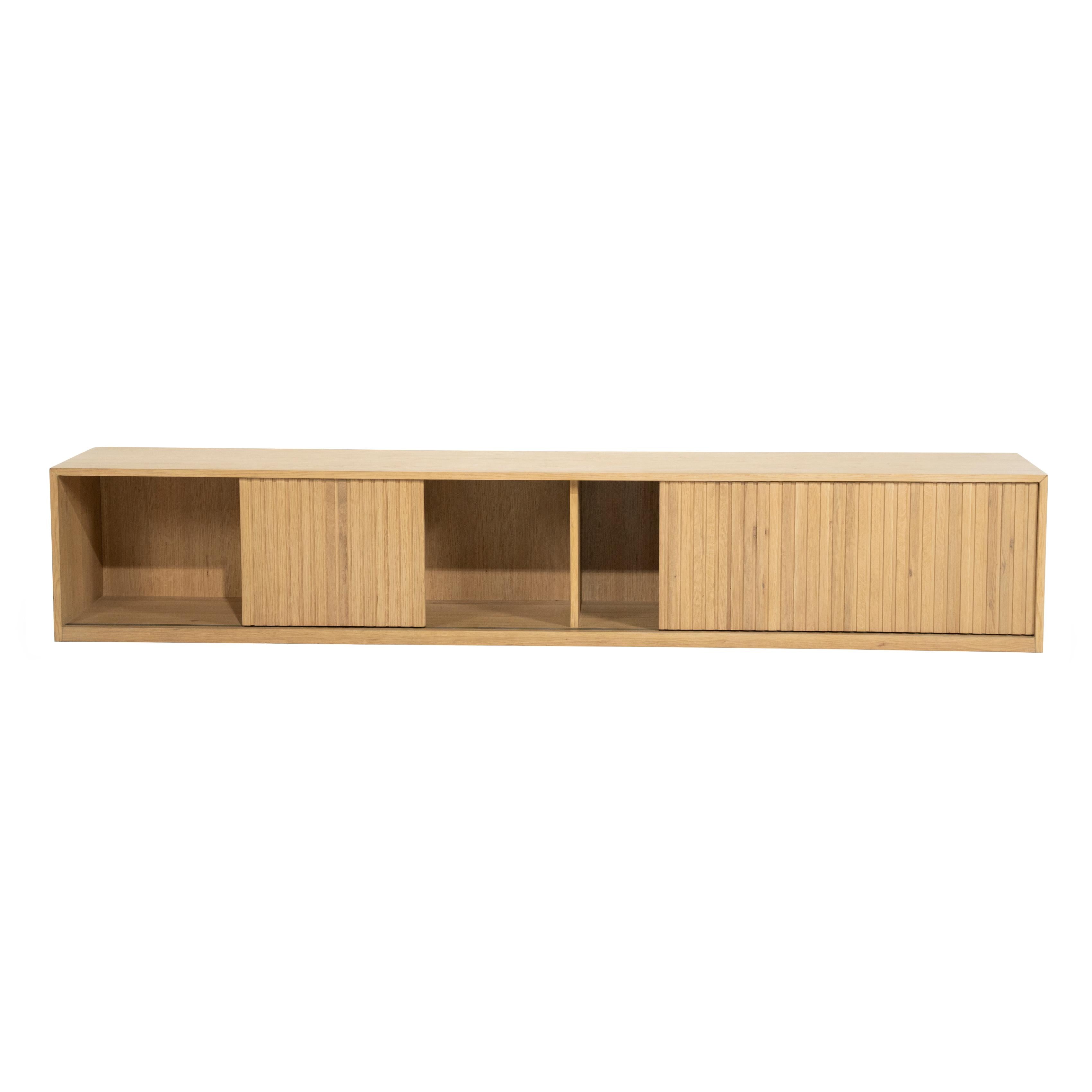 MILO RTV Cabinet Oak Wood