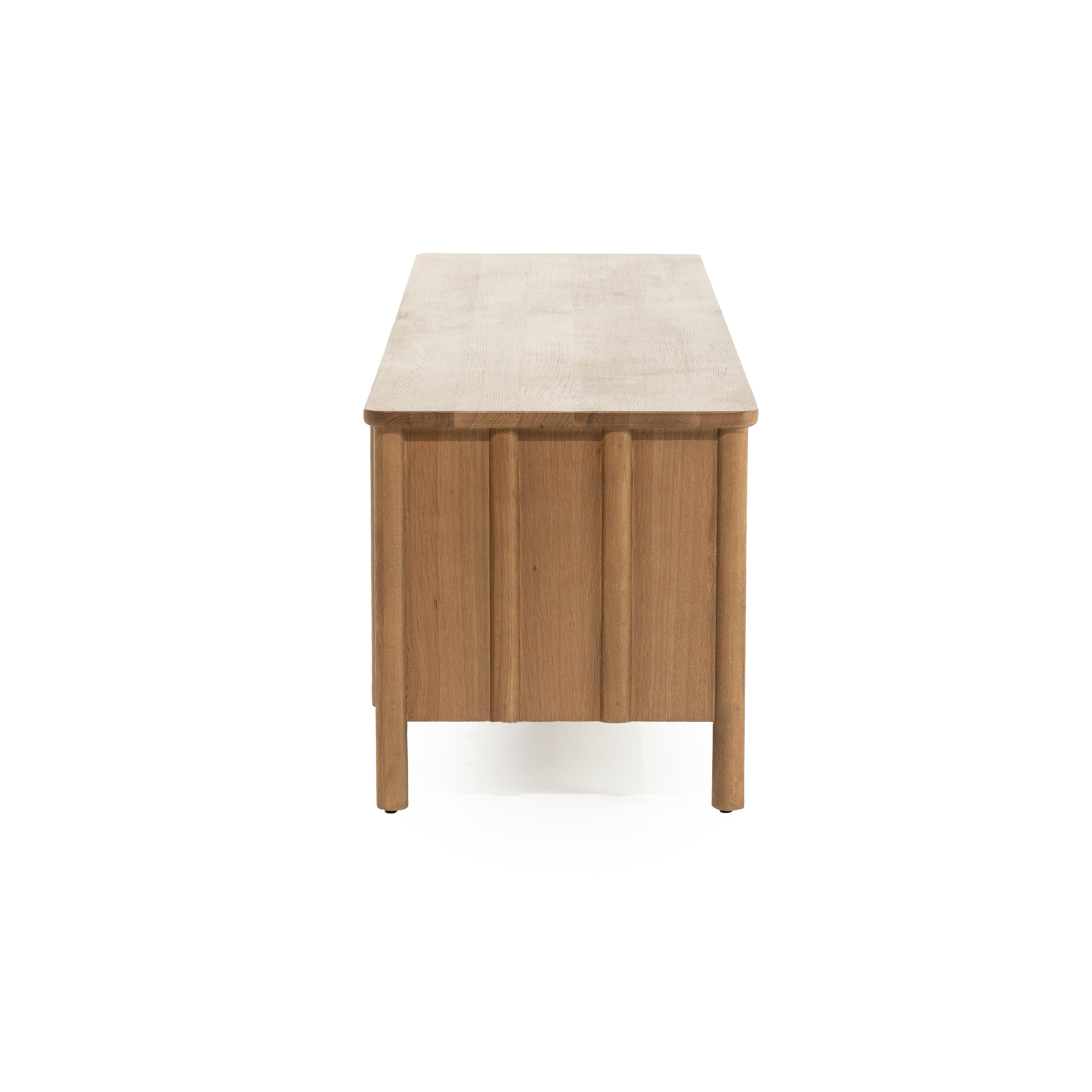 Televízna skrinka JAKE tmavé dubové drevo