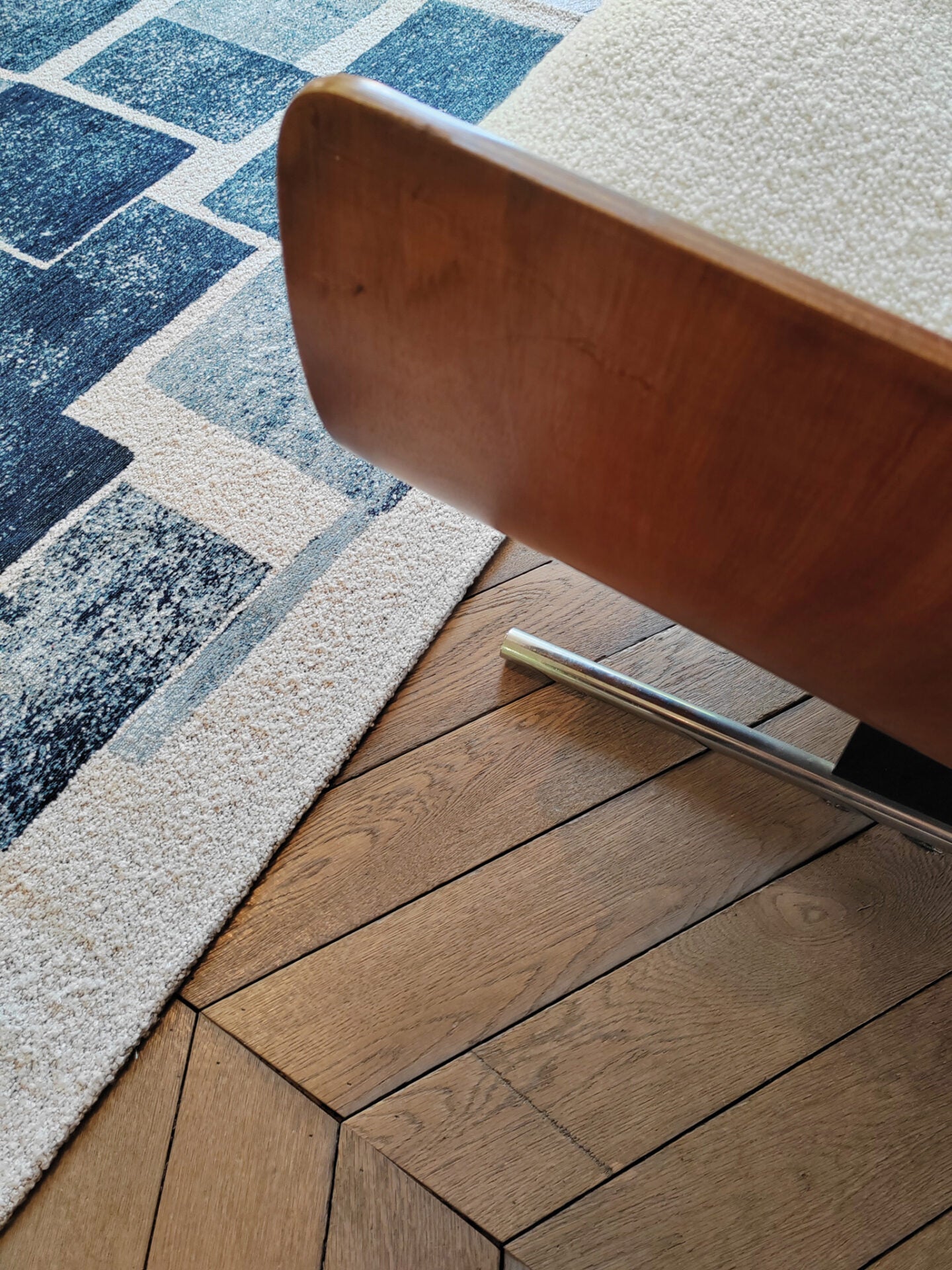 Koberec LUCIA ĽADOVO MODRÝ