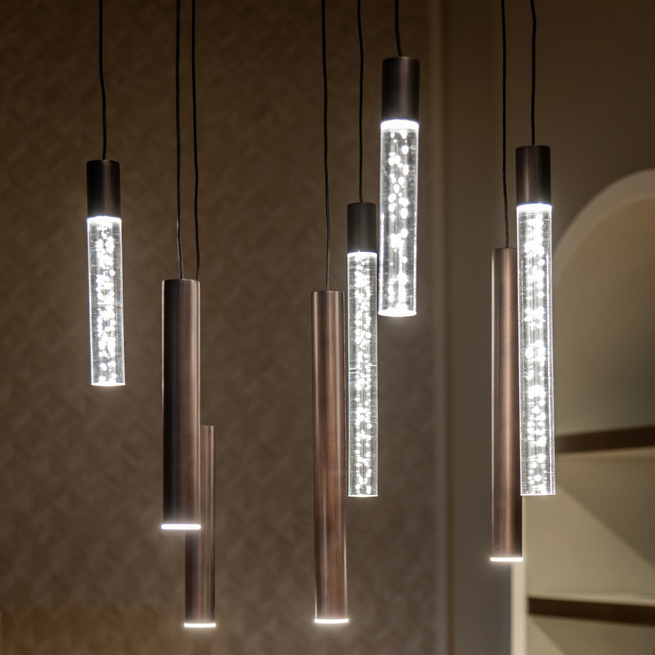 OXLEY Brown Pendant Lamp